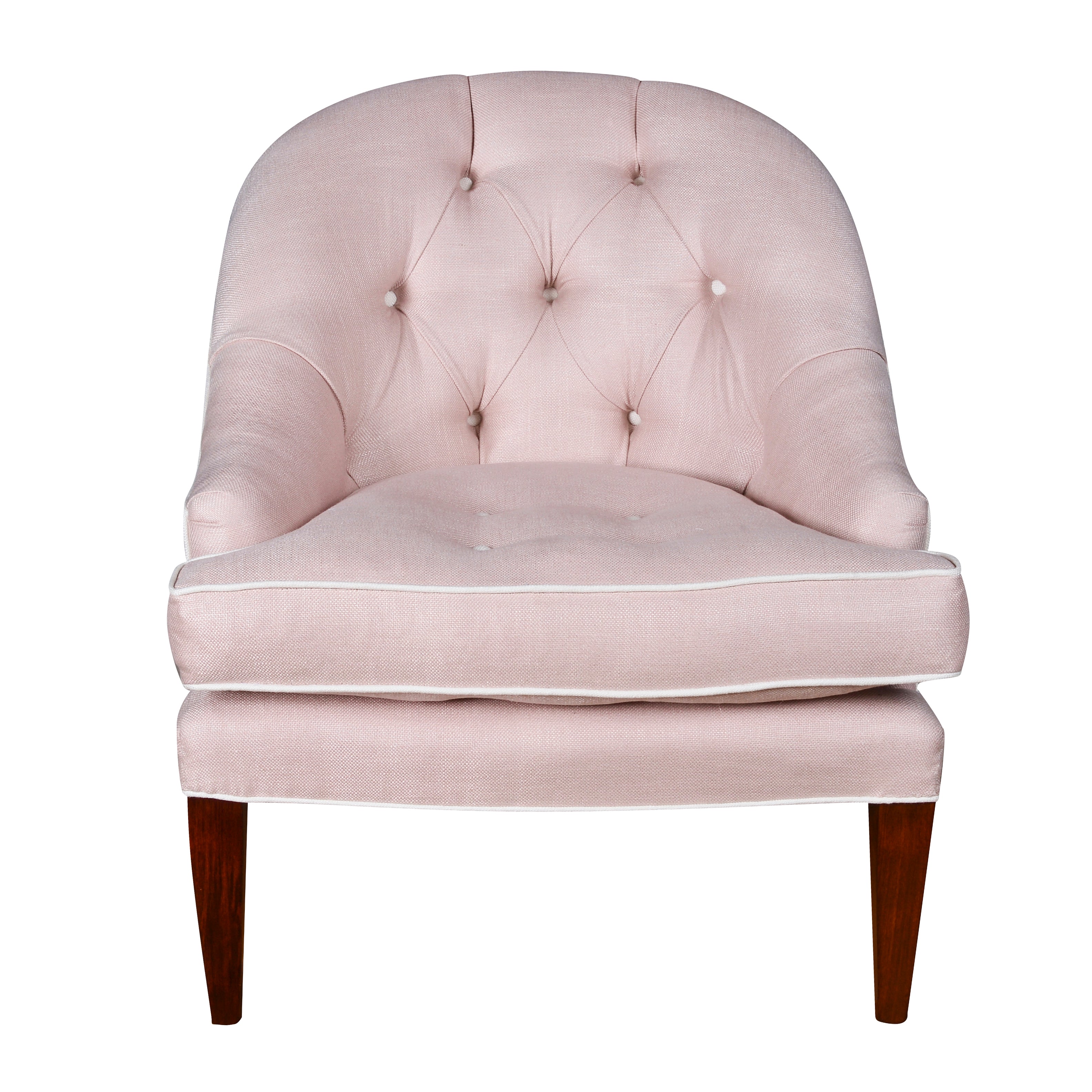 Mabel Chair in Colette Blush