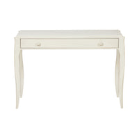 Nina Campbell Margot Writing Table in Mineral White
