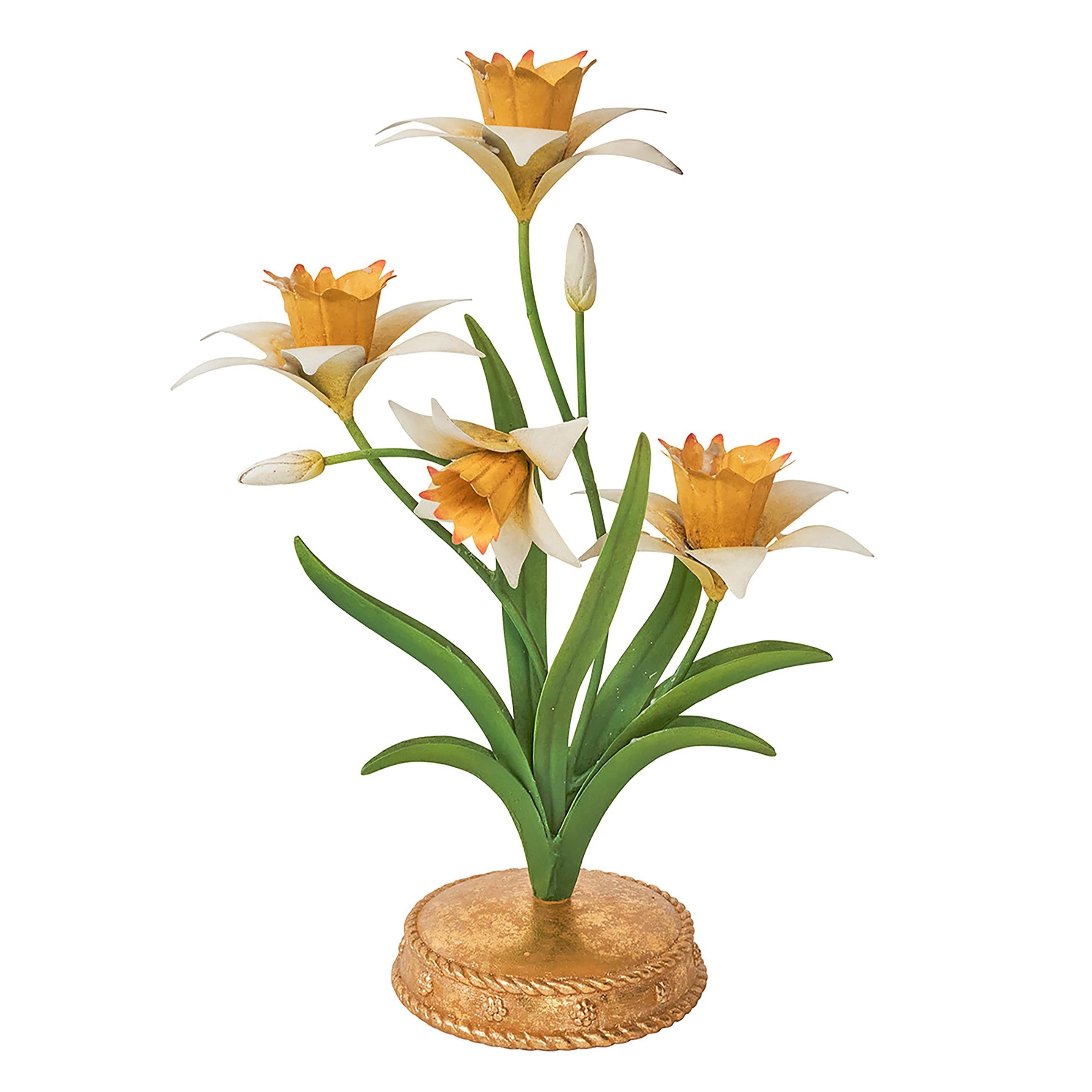 Meadow Walk 14" Centrepiece Candelabra Daffodil