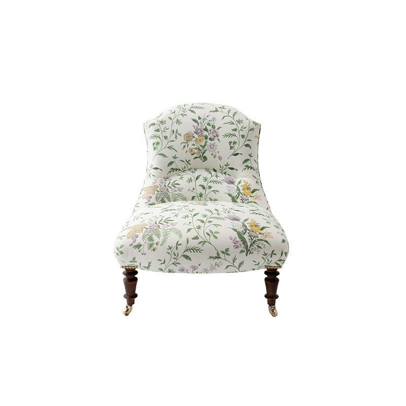 Nina Campbell Munro Chair in Hollingbourne against a white background