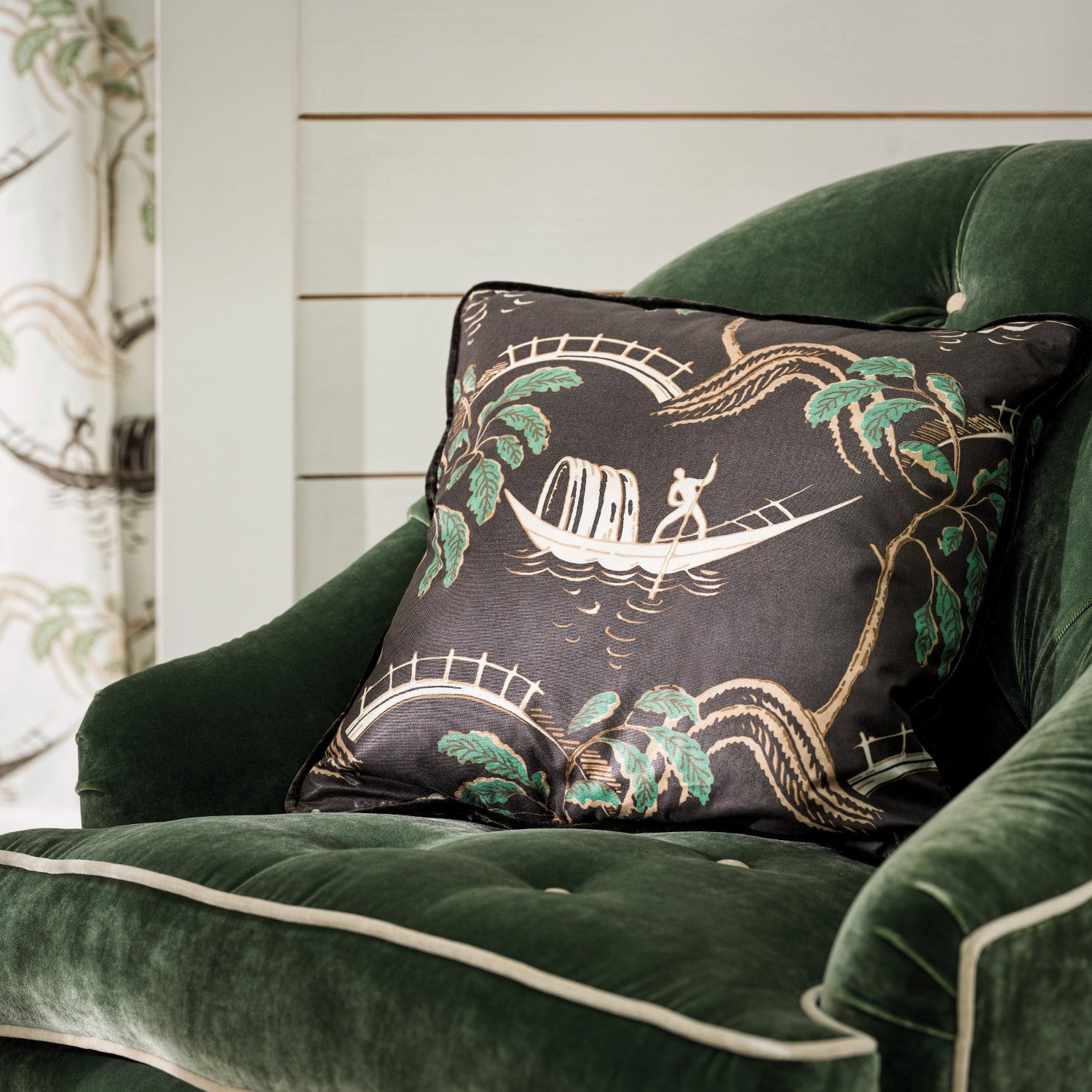 Mabel Chair in Gabrielle Eucalyptus