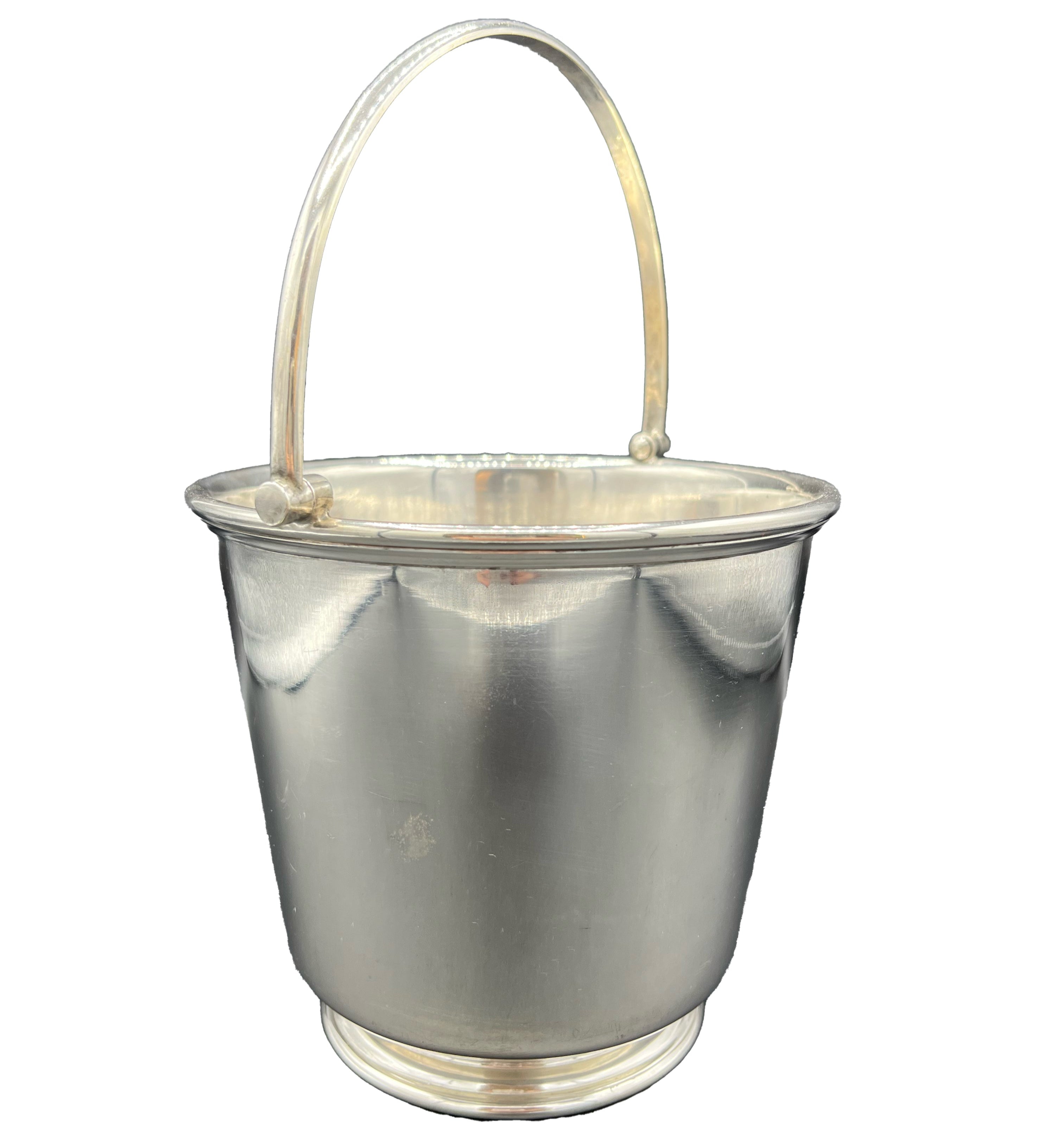 Antique Silver-Plated Ice Bucket c.1940's