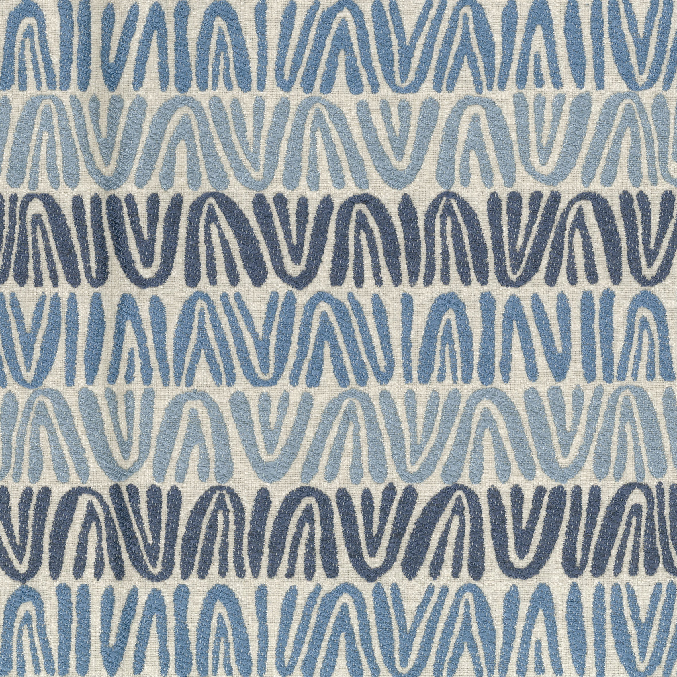 Nina Campbell Fabric - Dallimore Weaves Appledore Indigo/Blue