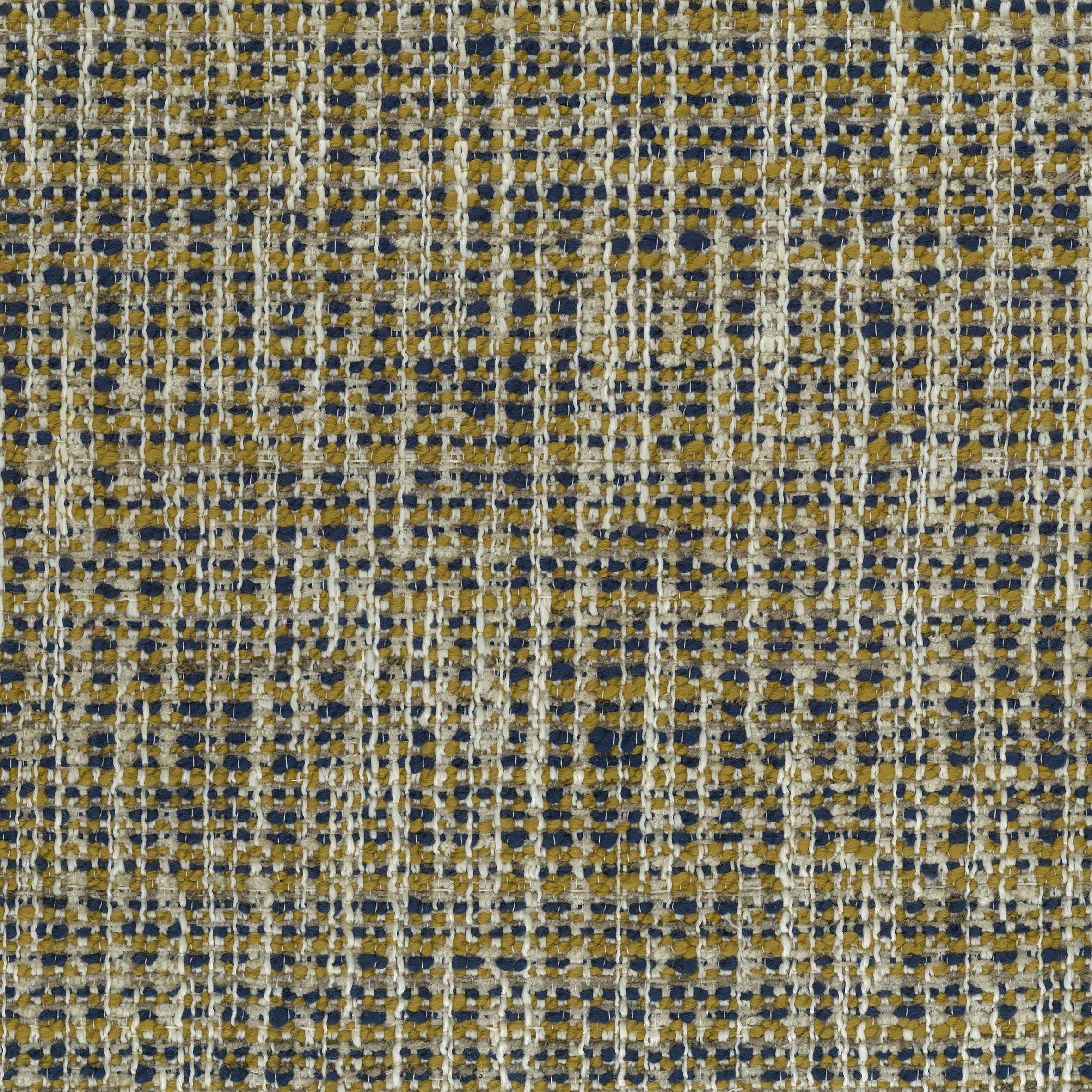Nina Campbell Dallimore Weaves Weald Fabric Indigo/Gold