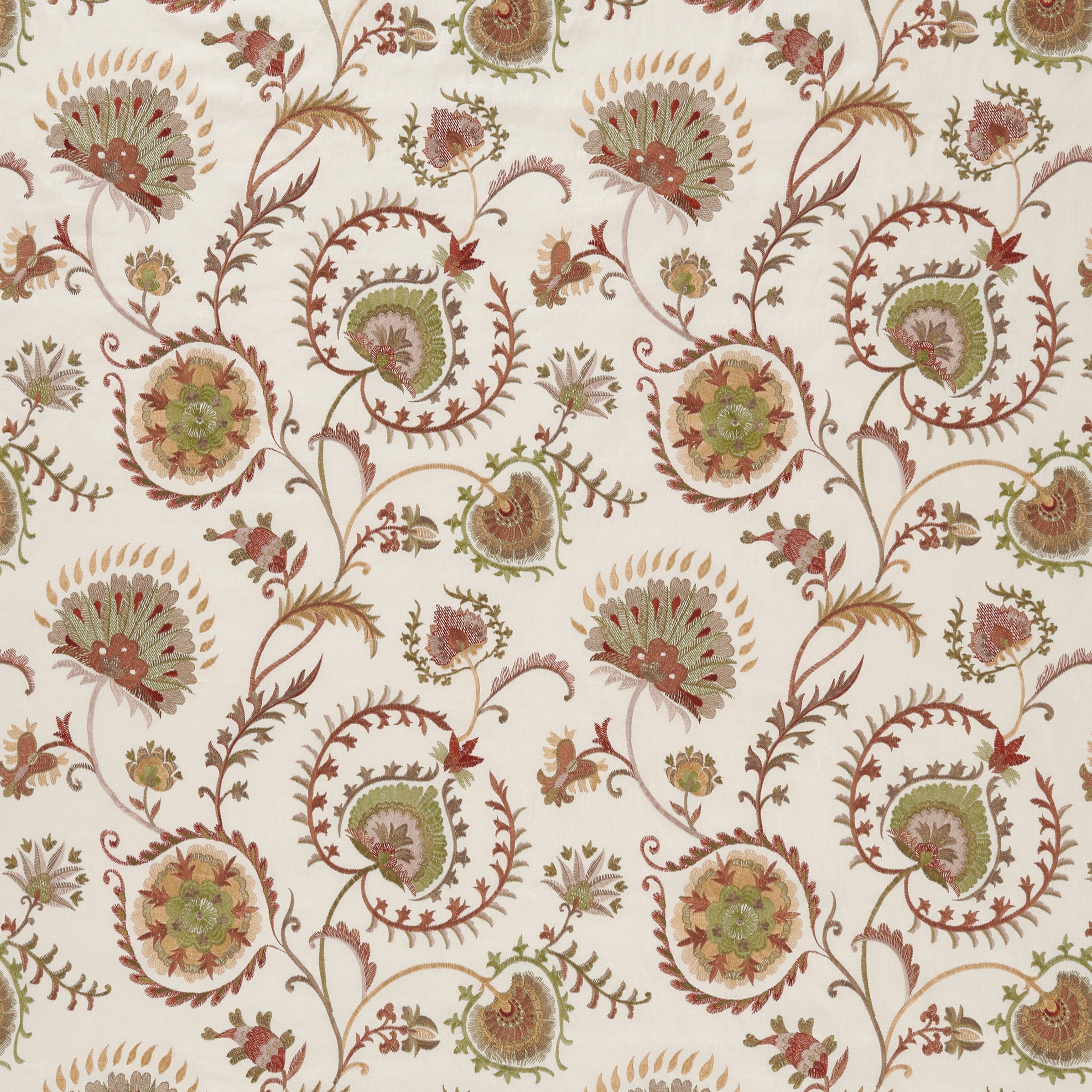 Farnaz Mandana Sage/Russet/Ivory NCF4560-03