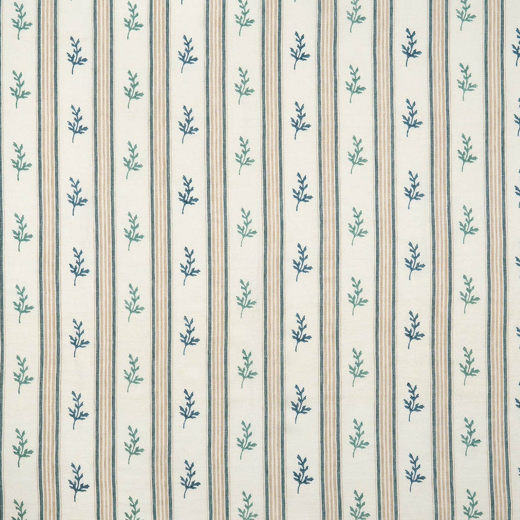 Honfleur Anduze Aqua/Beige NCF4586-04 – Nina Campbell
