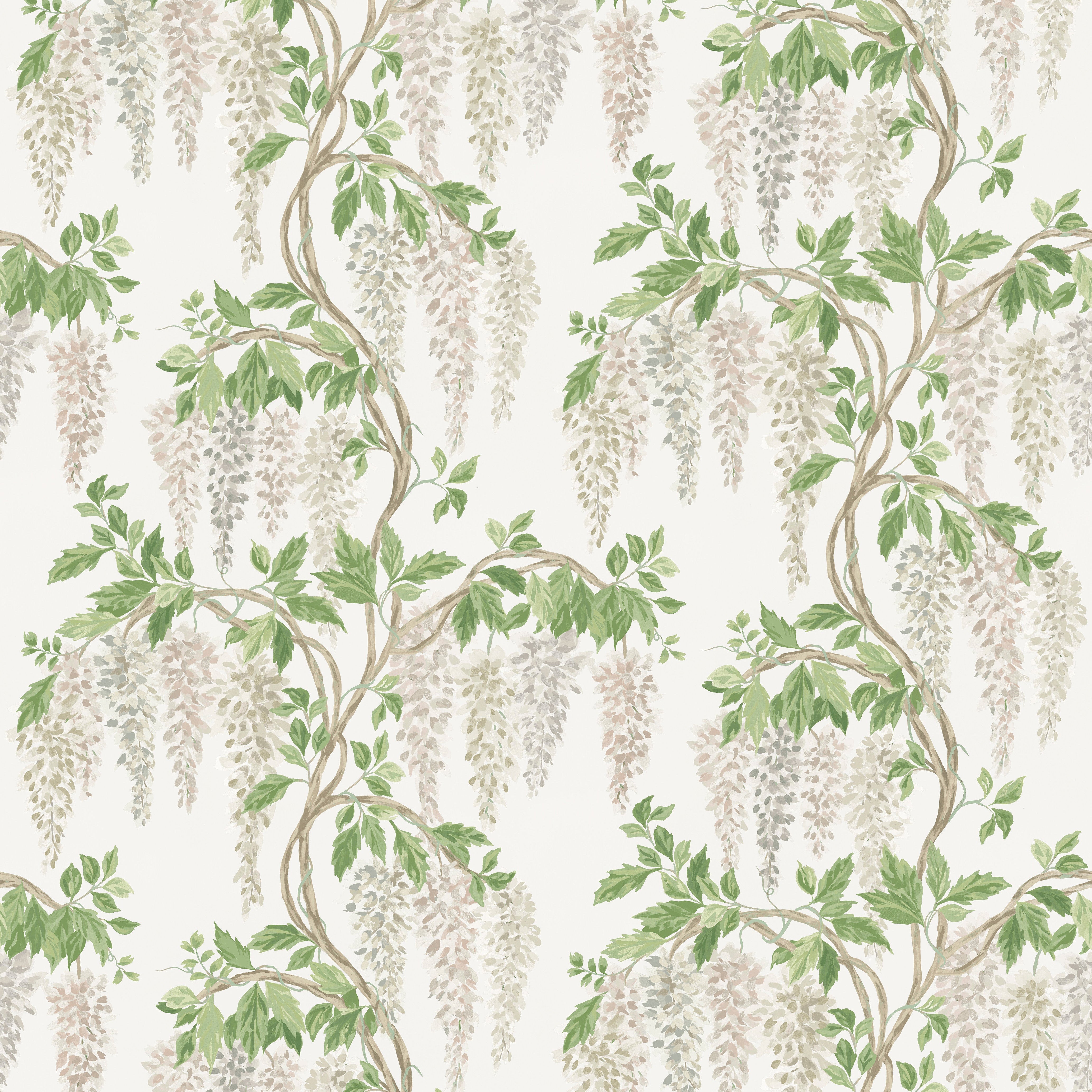 Bourton Wisteria Walk White/Green NCF4605-01
