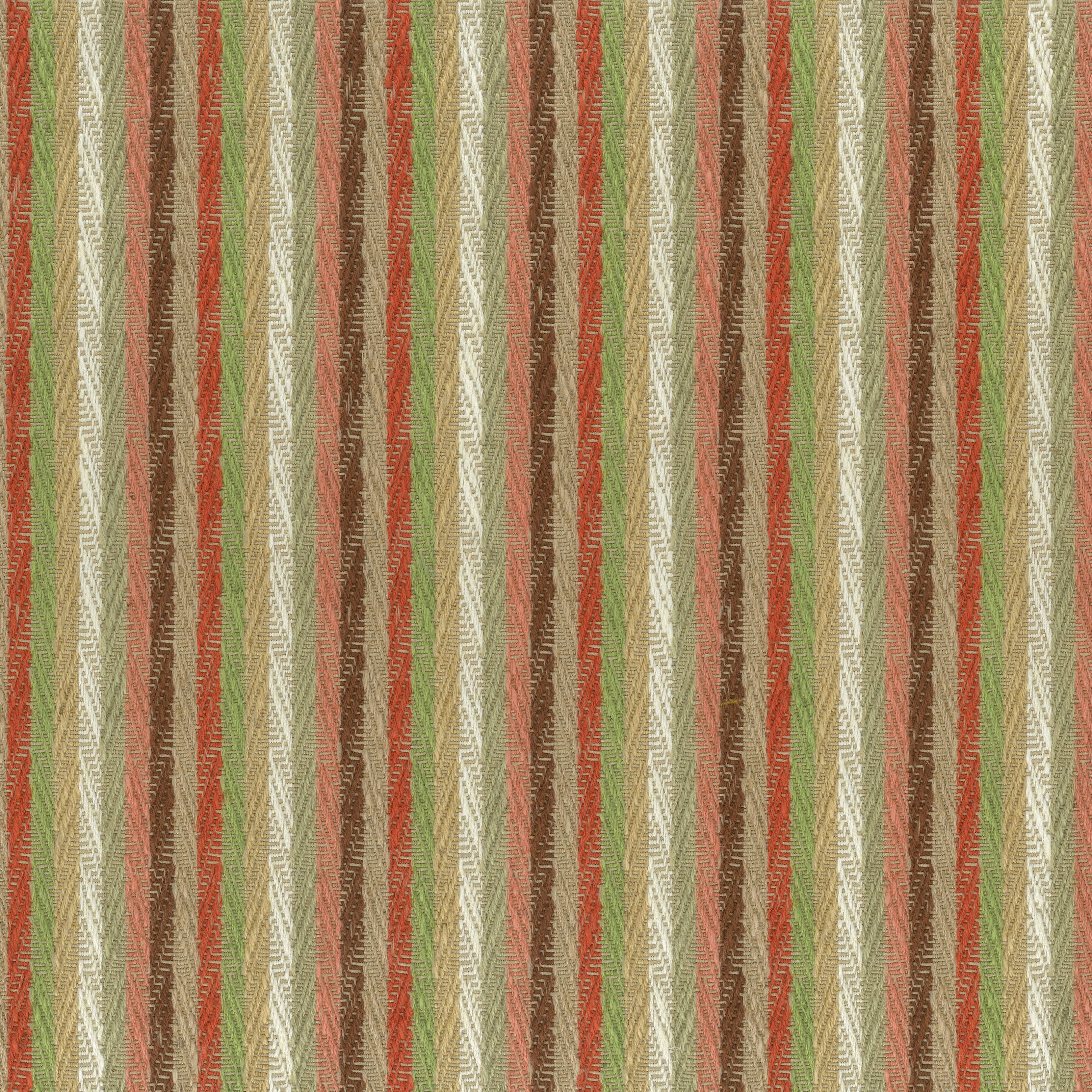 Bourton Weaves Popham Red/Coral/Green NCF4614-01