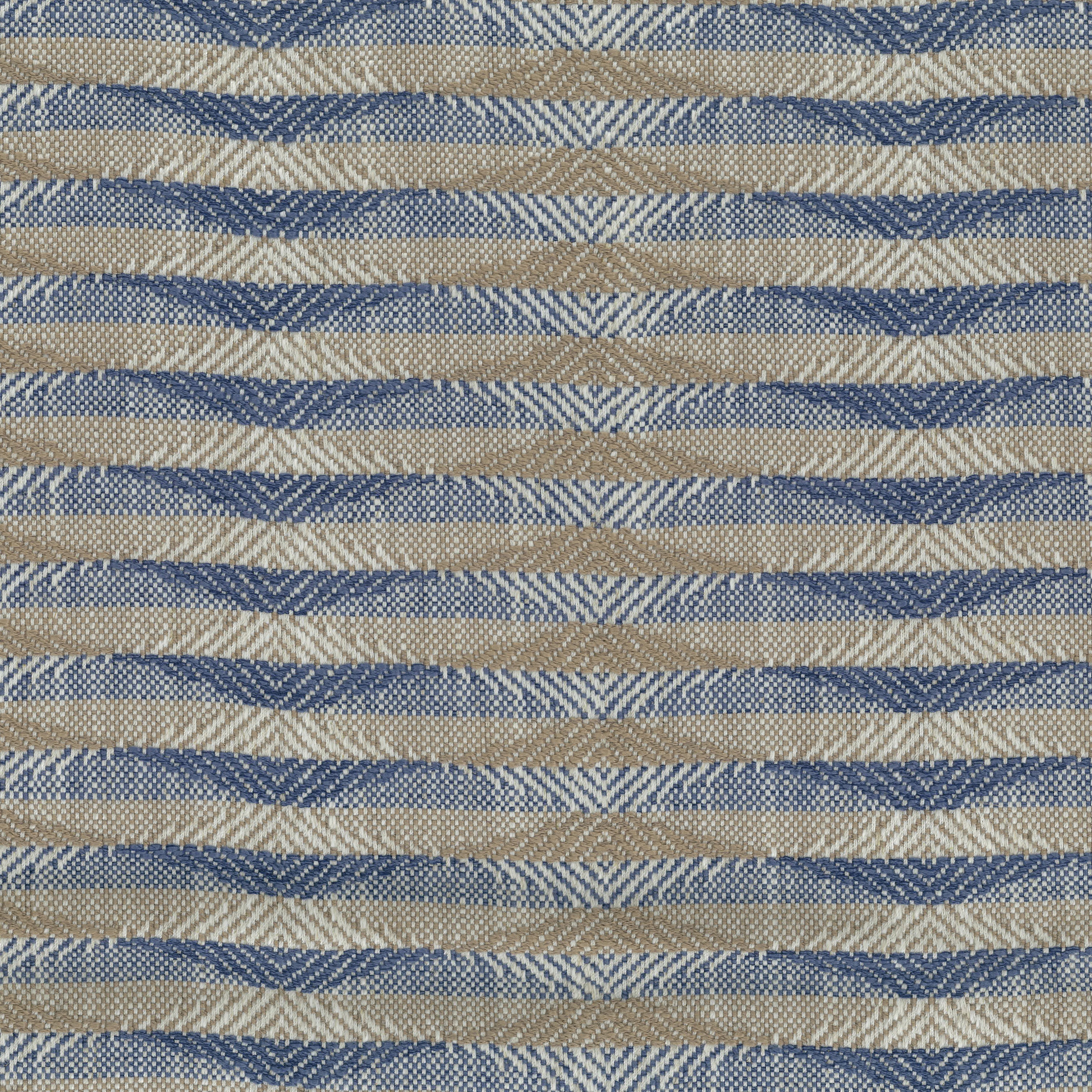 Bourton Weaves Kingham Blue/Taupe NCF4615-04