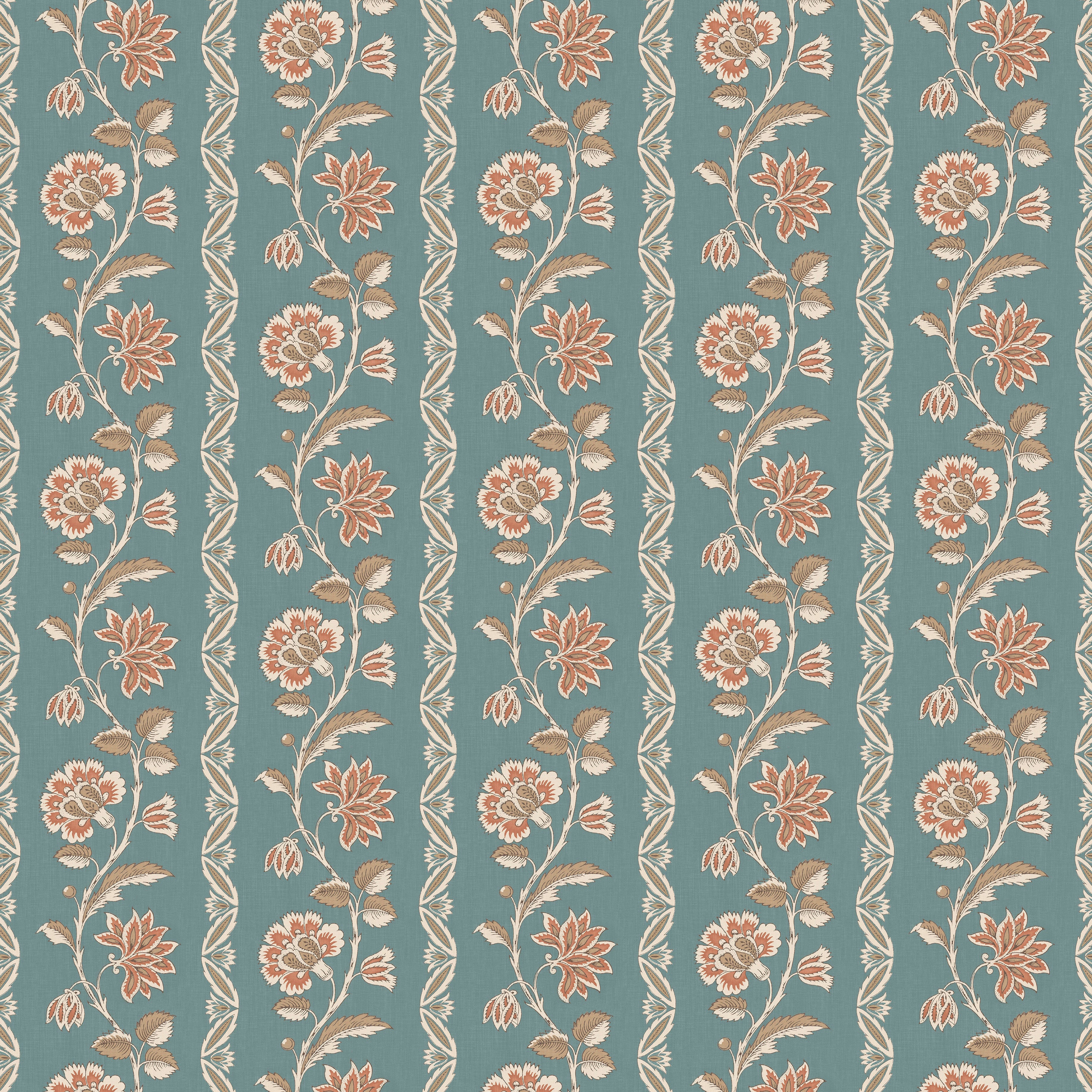 Dauphine Bertin Teal/Russet NCF4625-02
