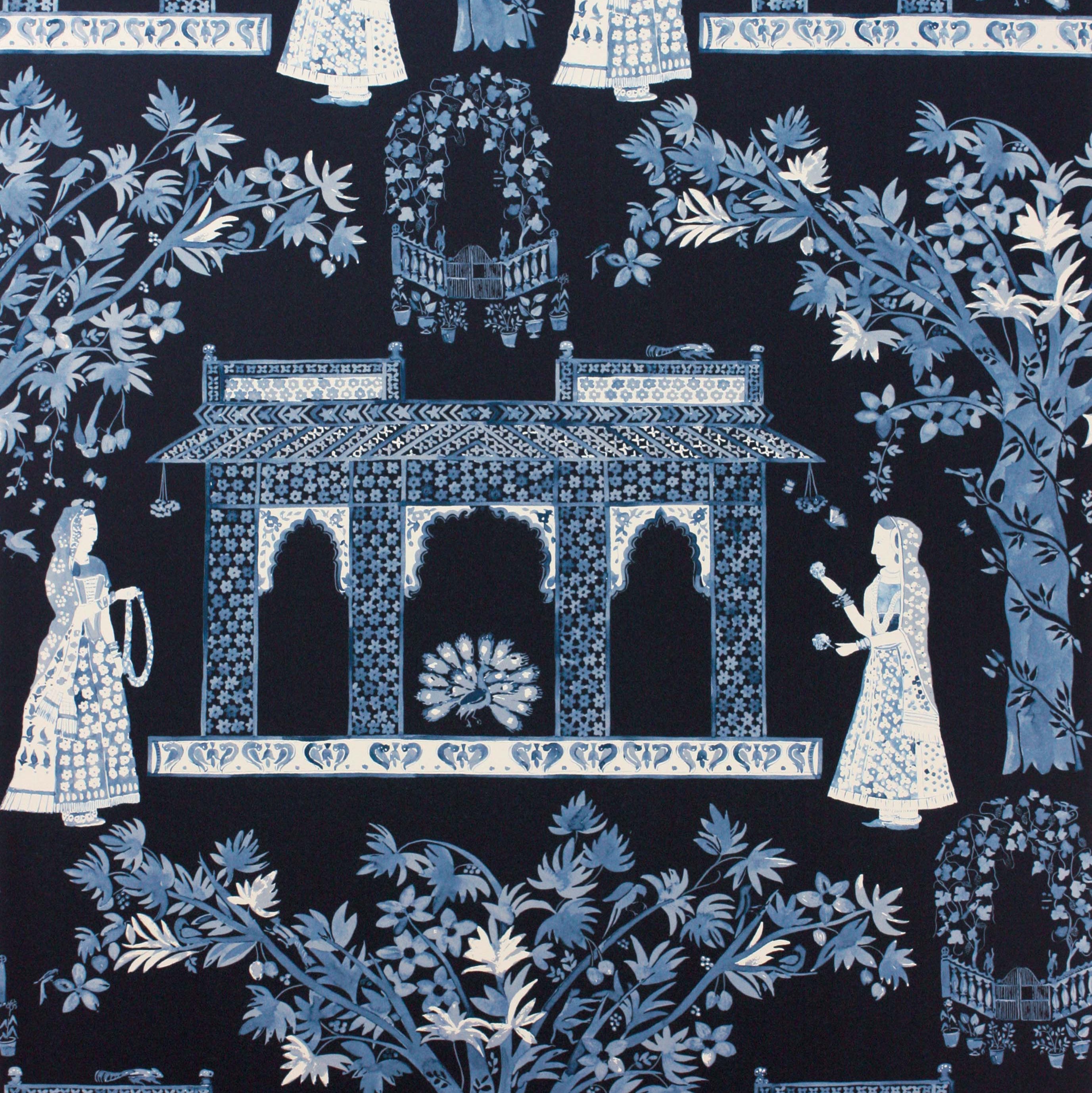 Coromandel Pavilion Garden Midnight NCW4272-01