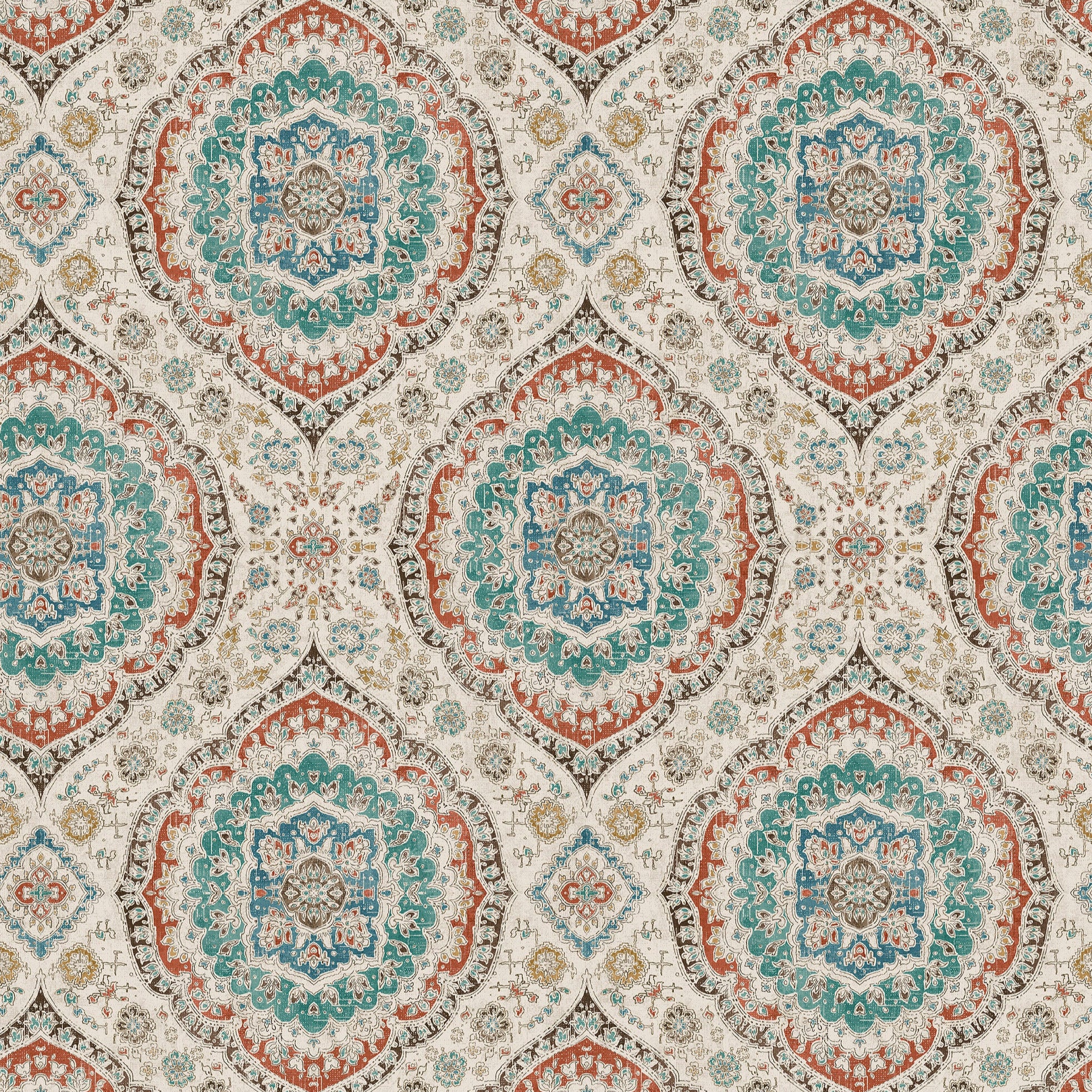 Honfleur Karabali Teal/Russet NCW4597-04