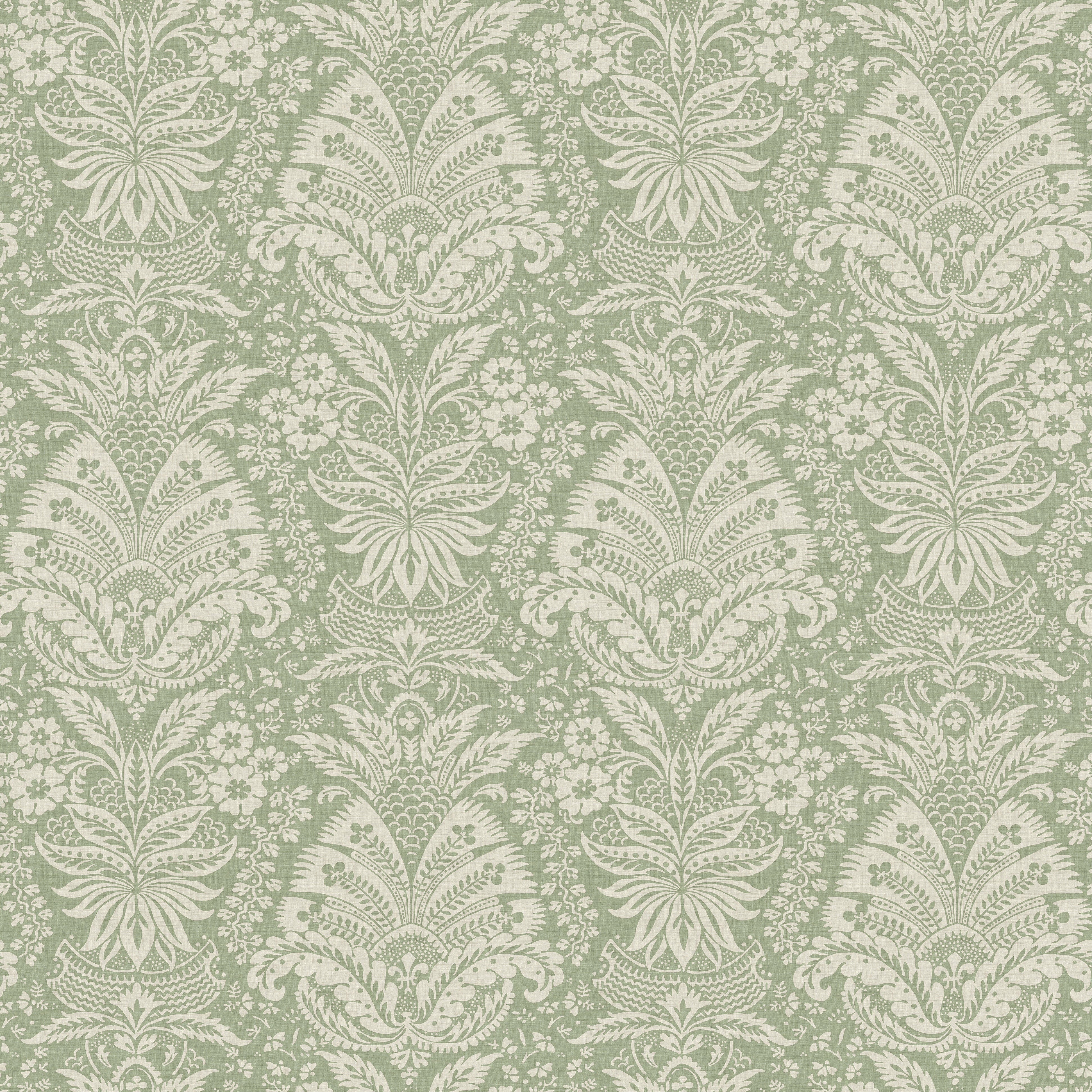 Dauphine Bourton Damask Yellow NCW4635-04