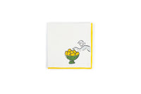 Set of Four Placemat & Napkin Yellow Monkey