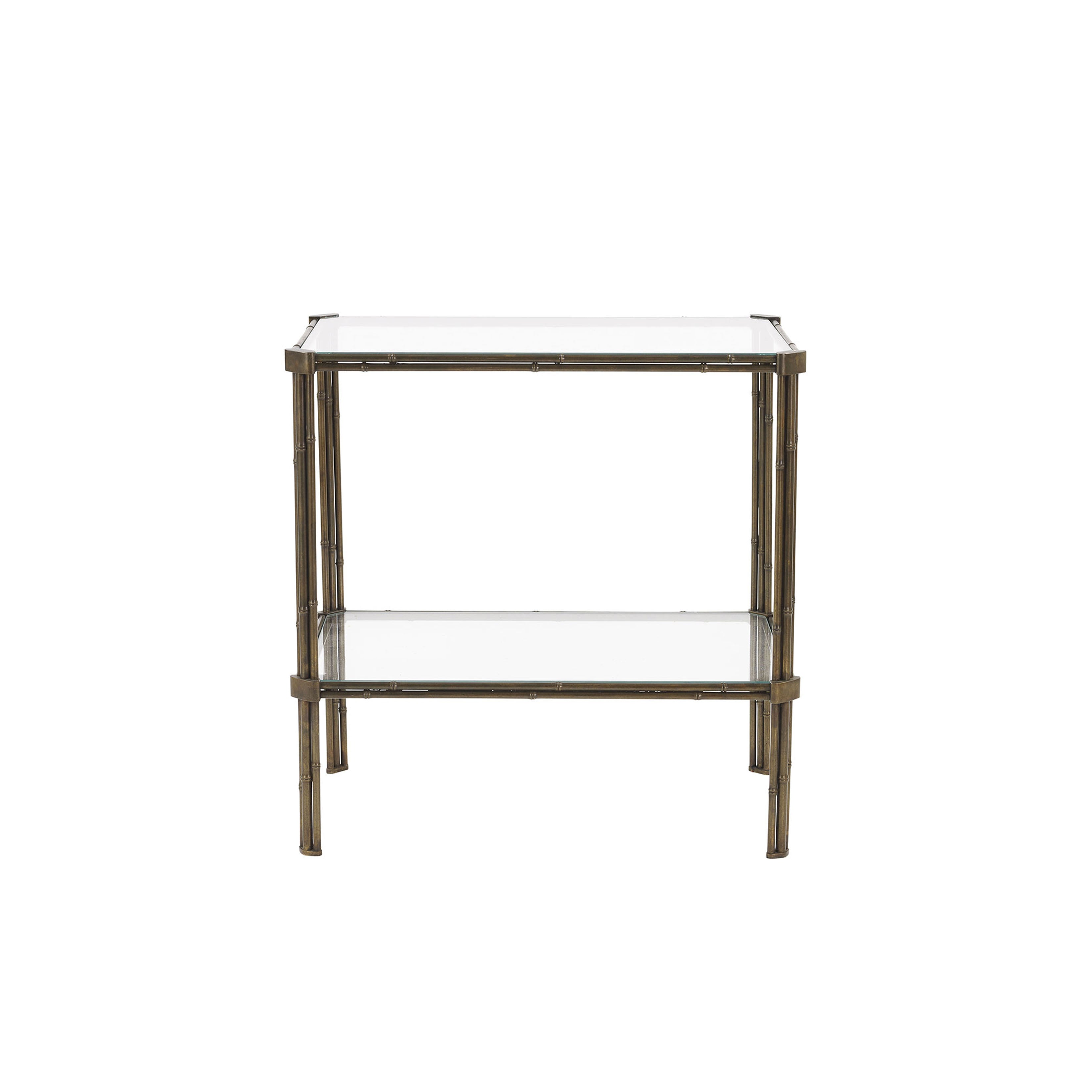 Nina Campbell Pagoda End Table against a white background