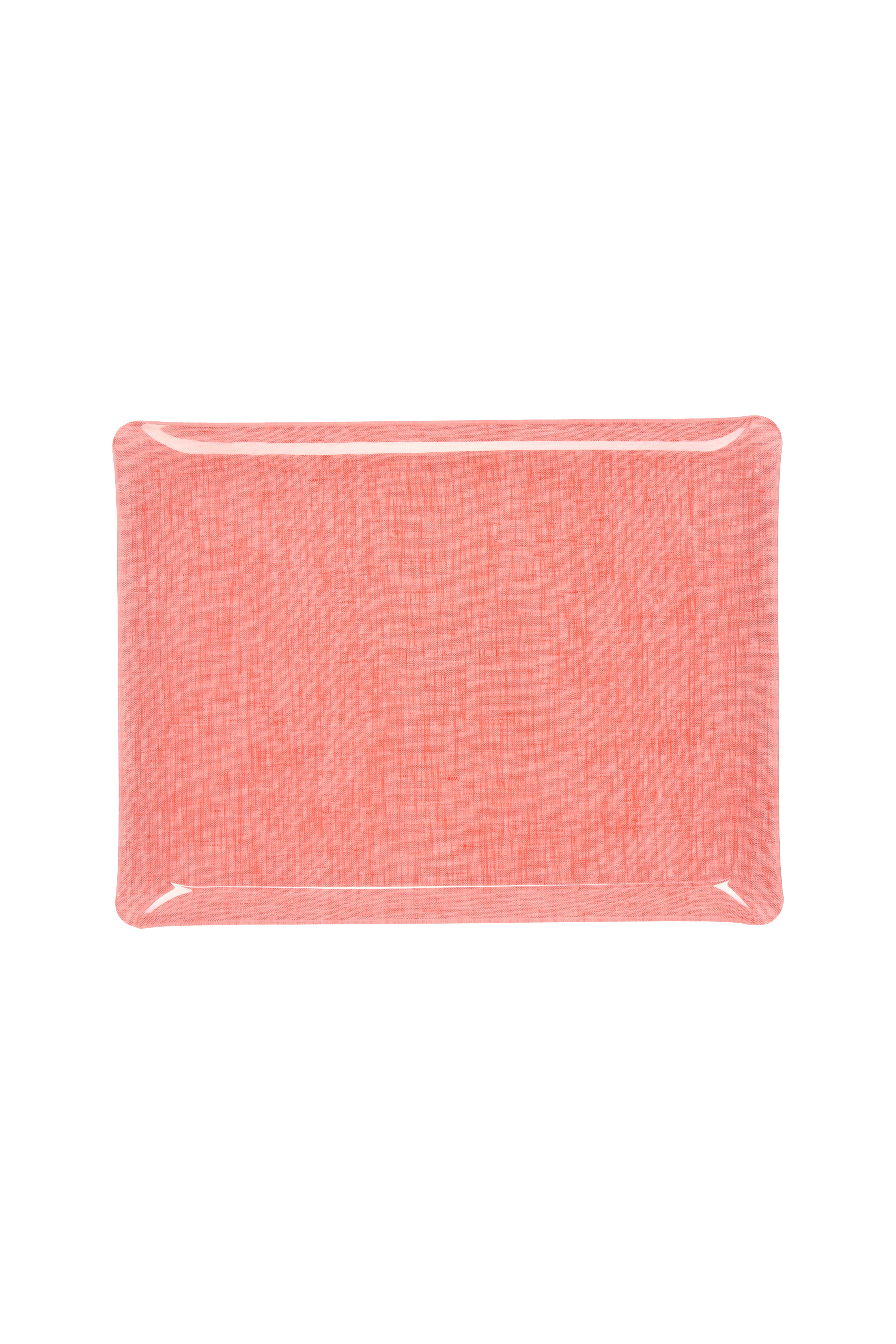 Fabric Tray Medium Coral