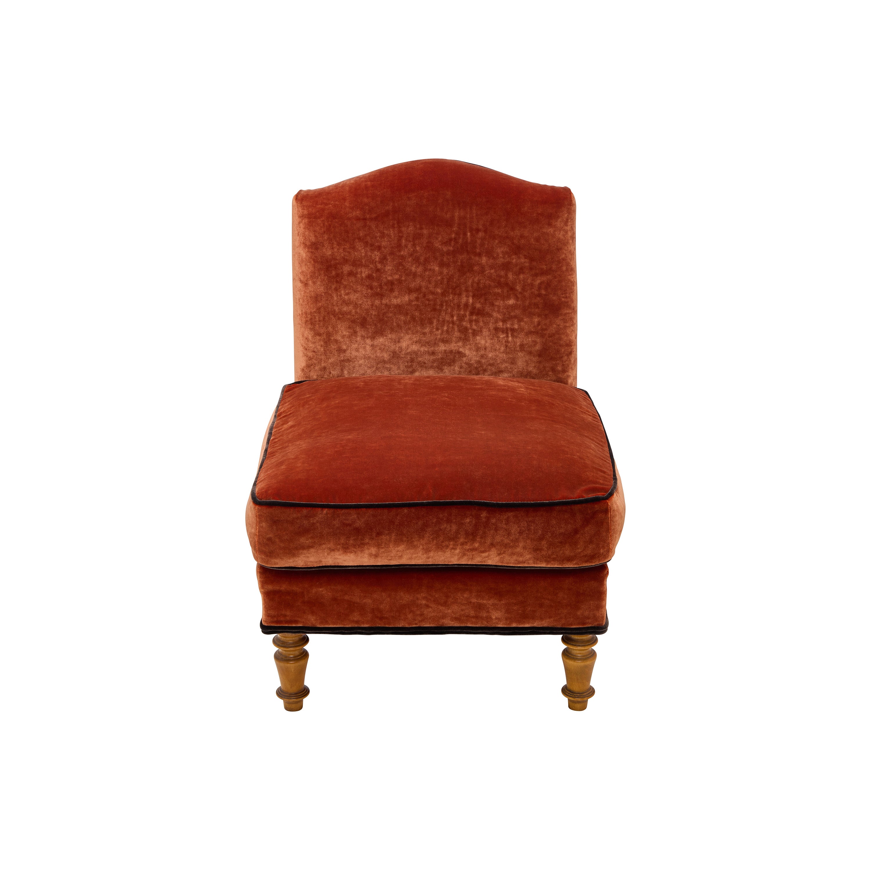 Nina Slipper Chair Gabrielle Velvet