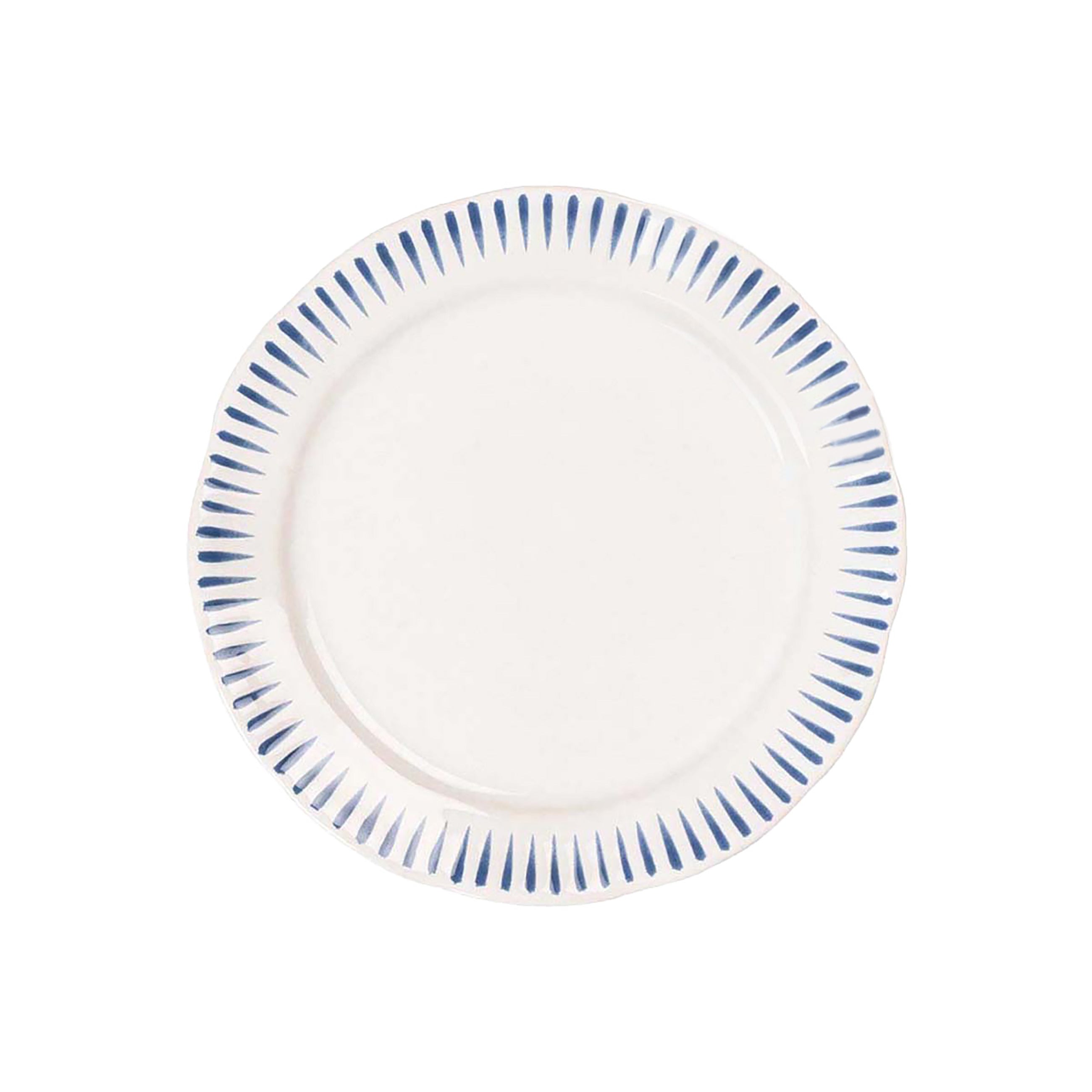 Sitio Stripe Side Plate Blue