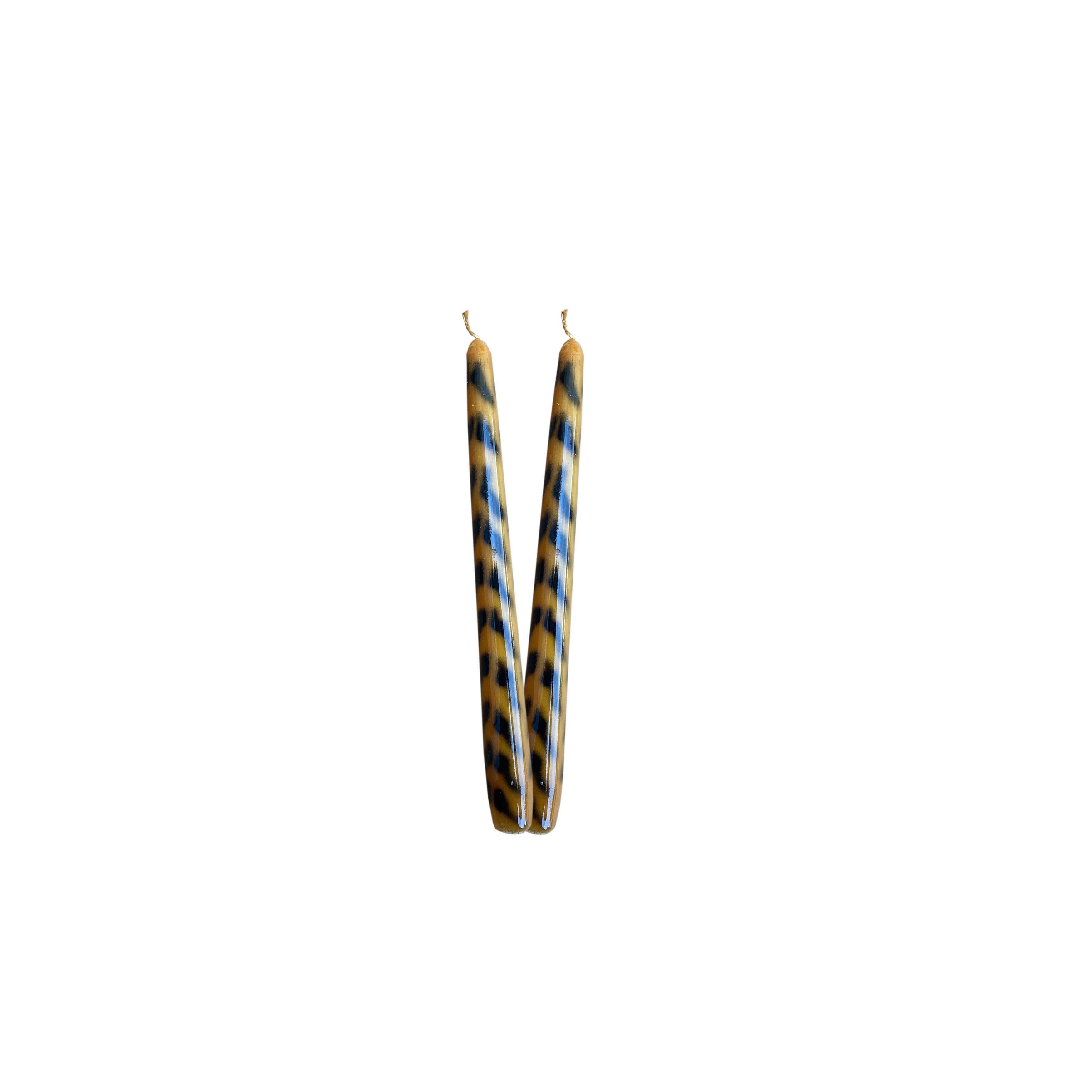 Set of 2 Candles - Tiger