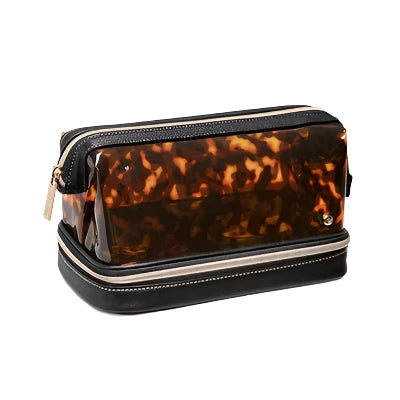 tortoise cosmetic organiser on white background