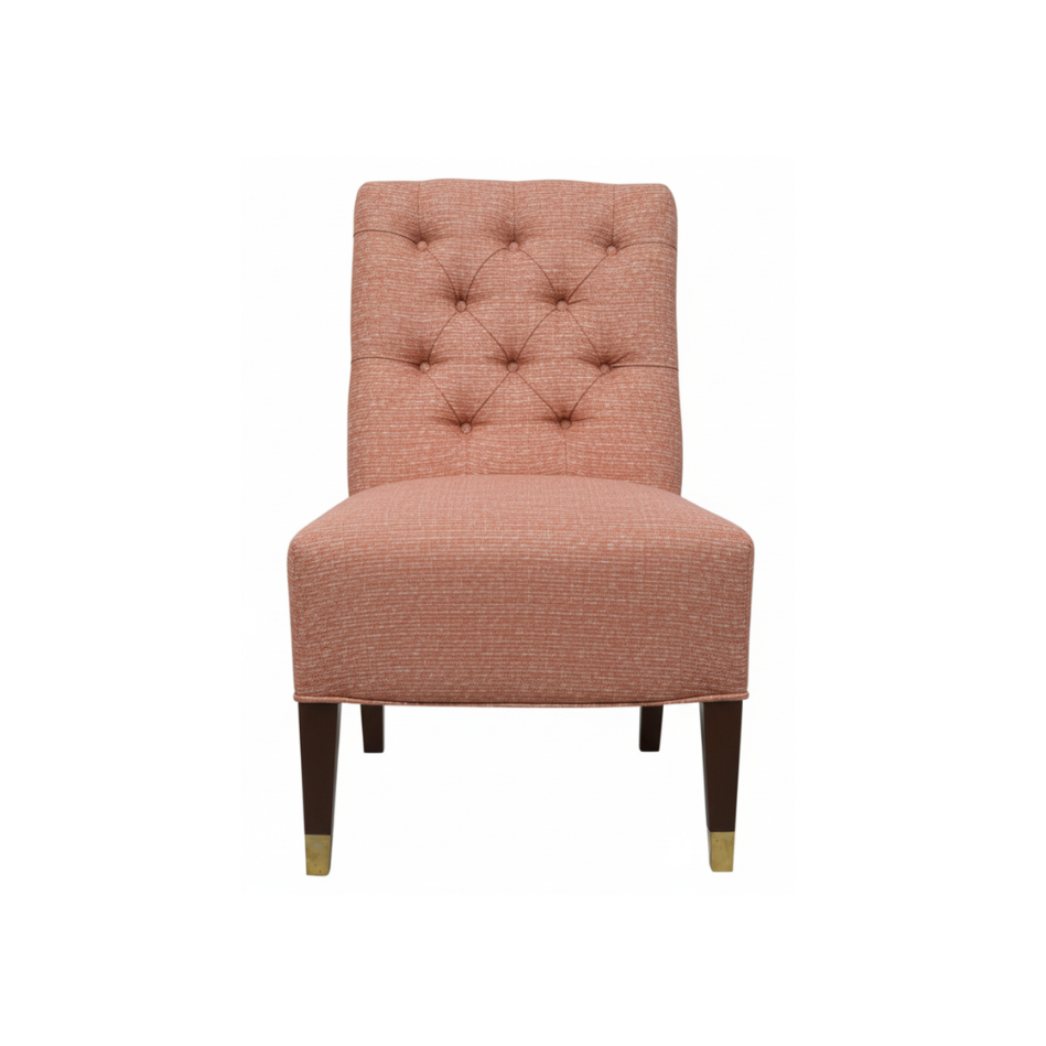 Nairn Slipper Chair Buttoned