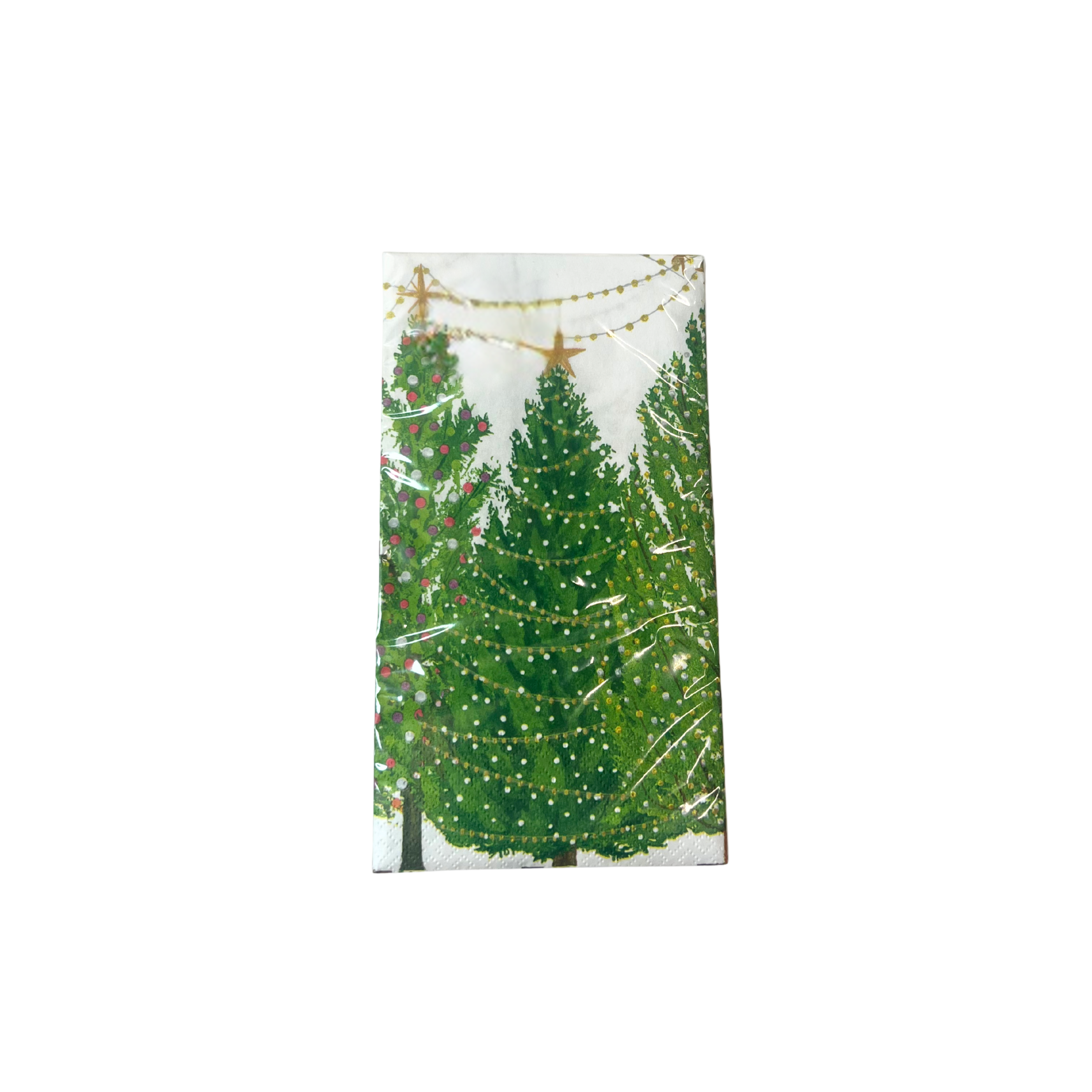 Guest Towel Christmas Tree with Lights