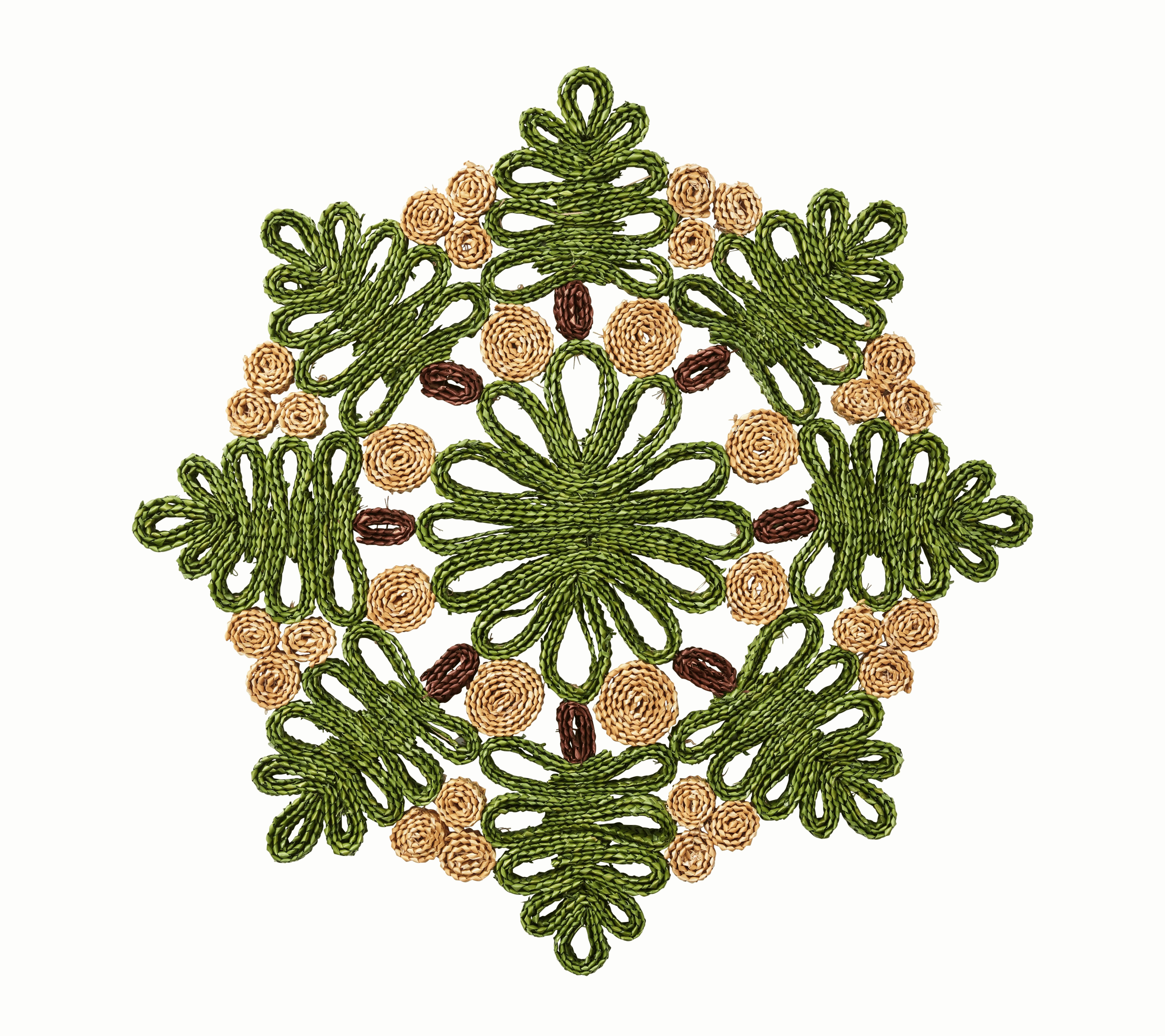 Verve Placemat Green/Natural