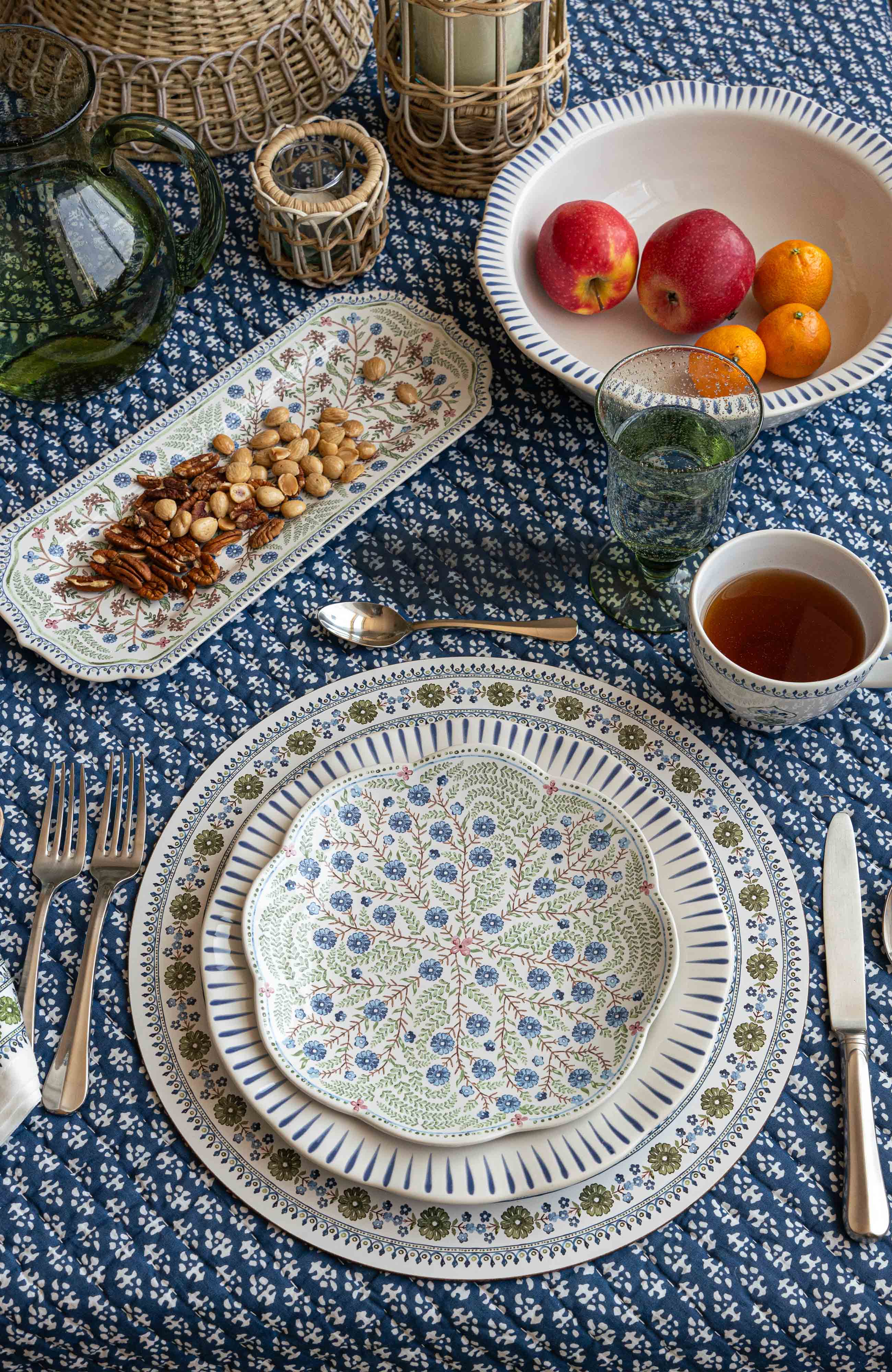 Villa Seville Breakfast Cup Chambray