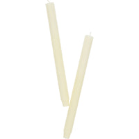 Nina Campbell fluted cream candle on white background