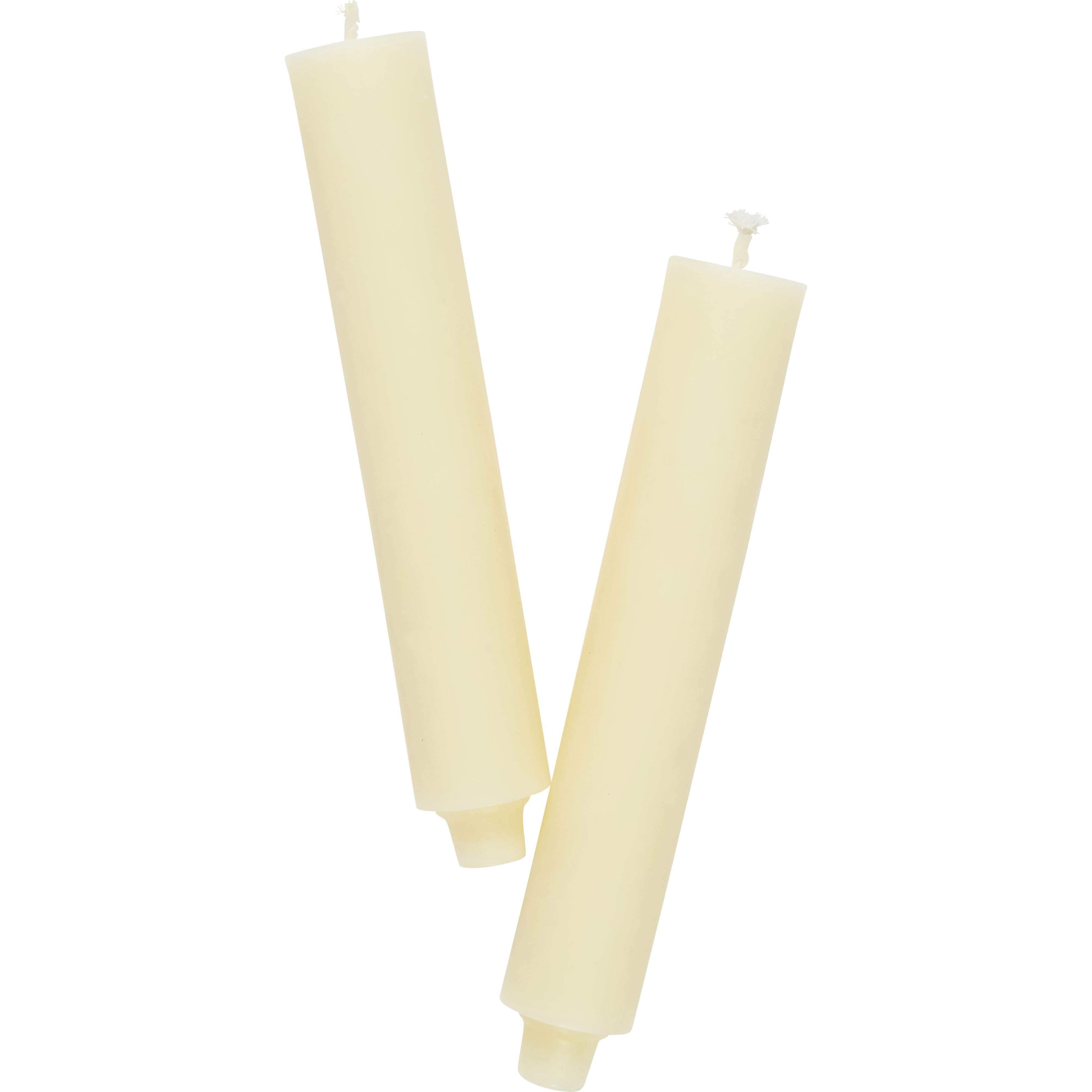 Nina Campbell Cream candle on white background
