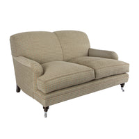 Nina Campbell Collingwood Sofa in Todi fabric against a white background angled shot