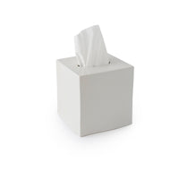 Cordoba Tissue Box Cover White Ceramic