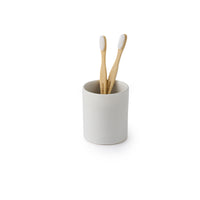 Cordoba Brush Holder White Ceramic
