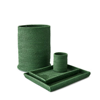 Dalton Nested Trays Rattan Green