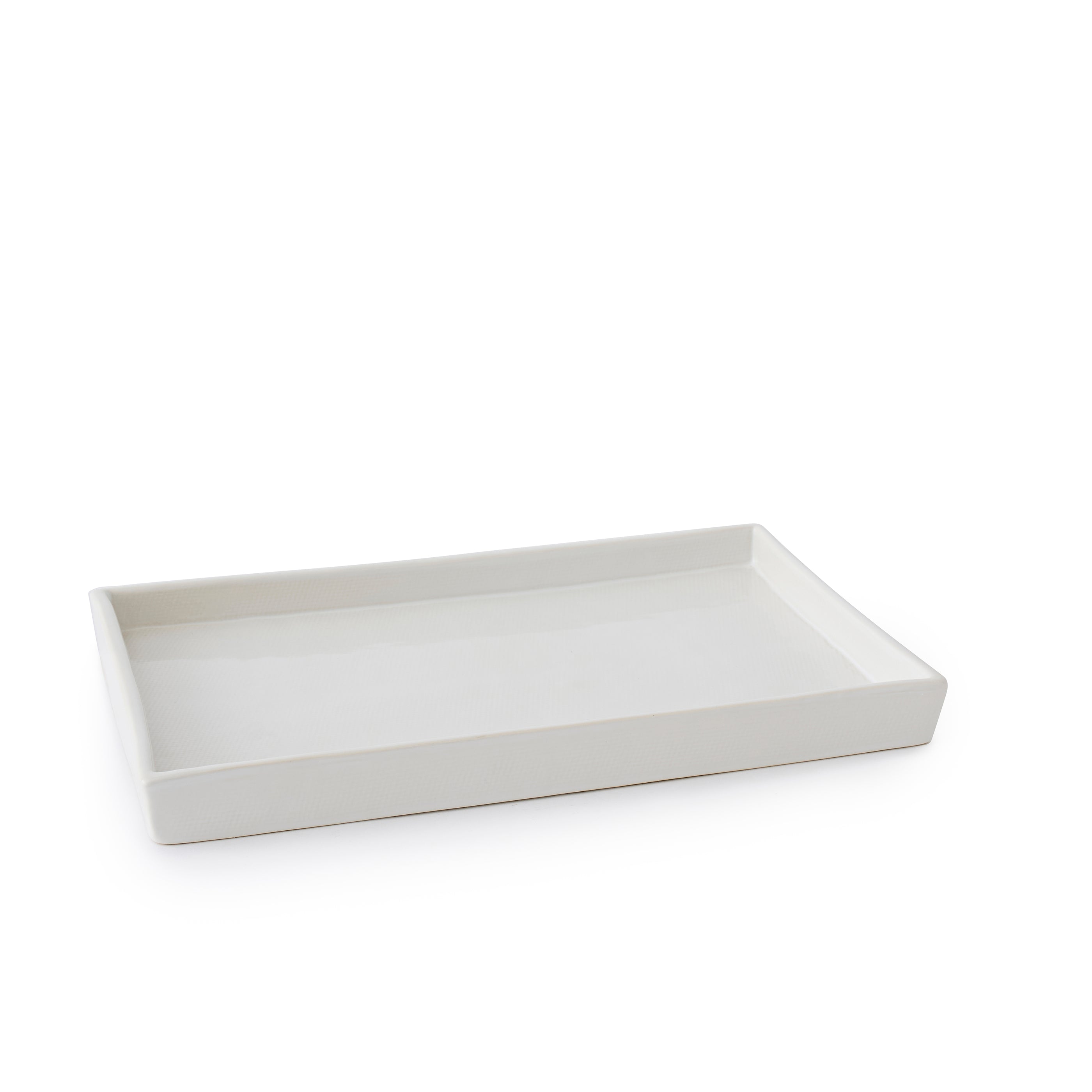 Cordoba Nested Trays White Ceramic