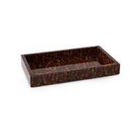 Carmel Gloss Small Tray Faux Tortoise