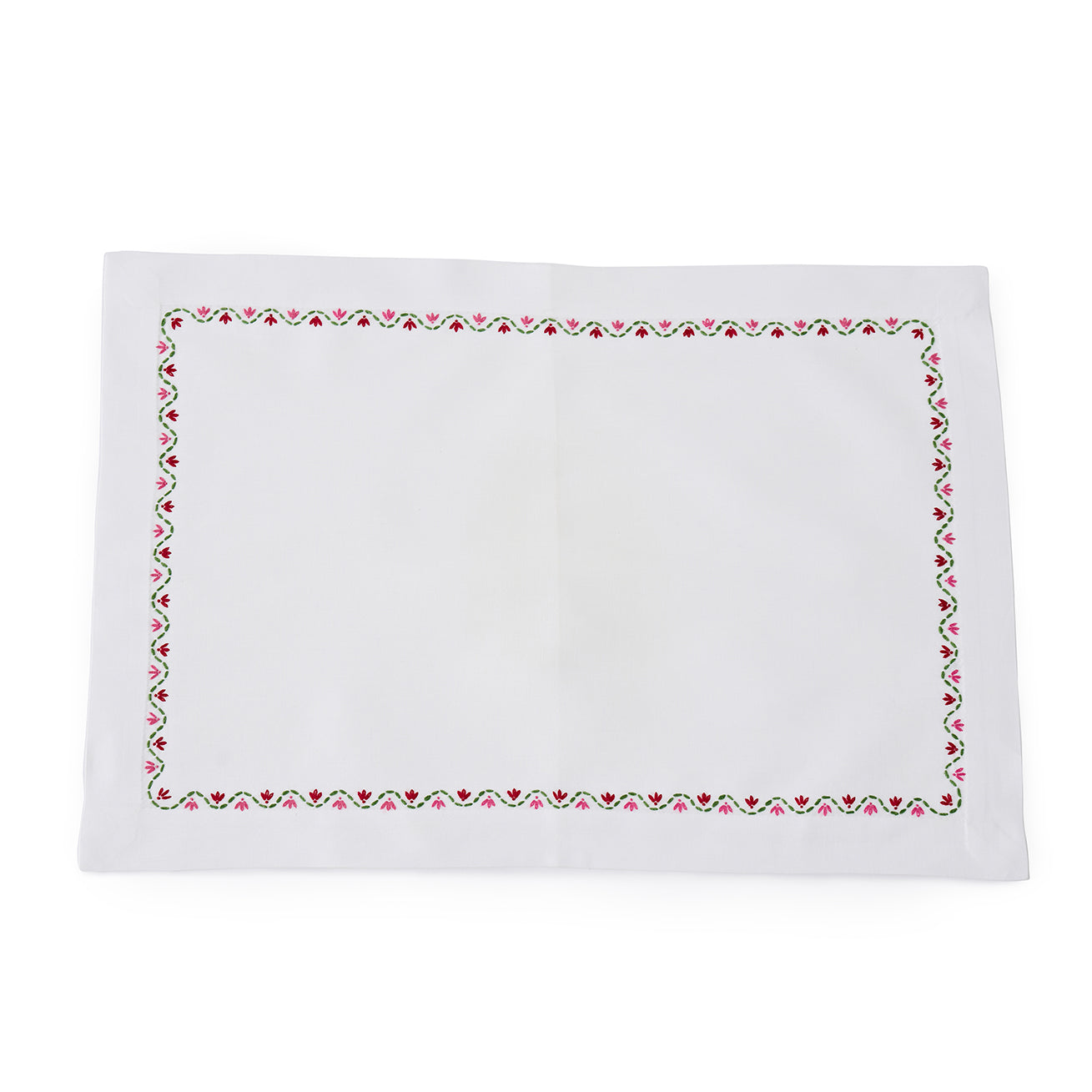 Seedling Placemat Pink/Red