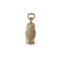 Marvin Tarnished Silver Owl Bottle Opener