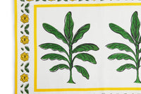 Set of Four Placemat & Napkin Palms