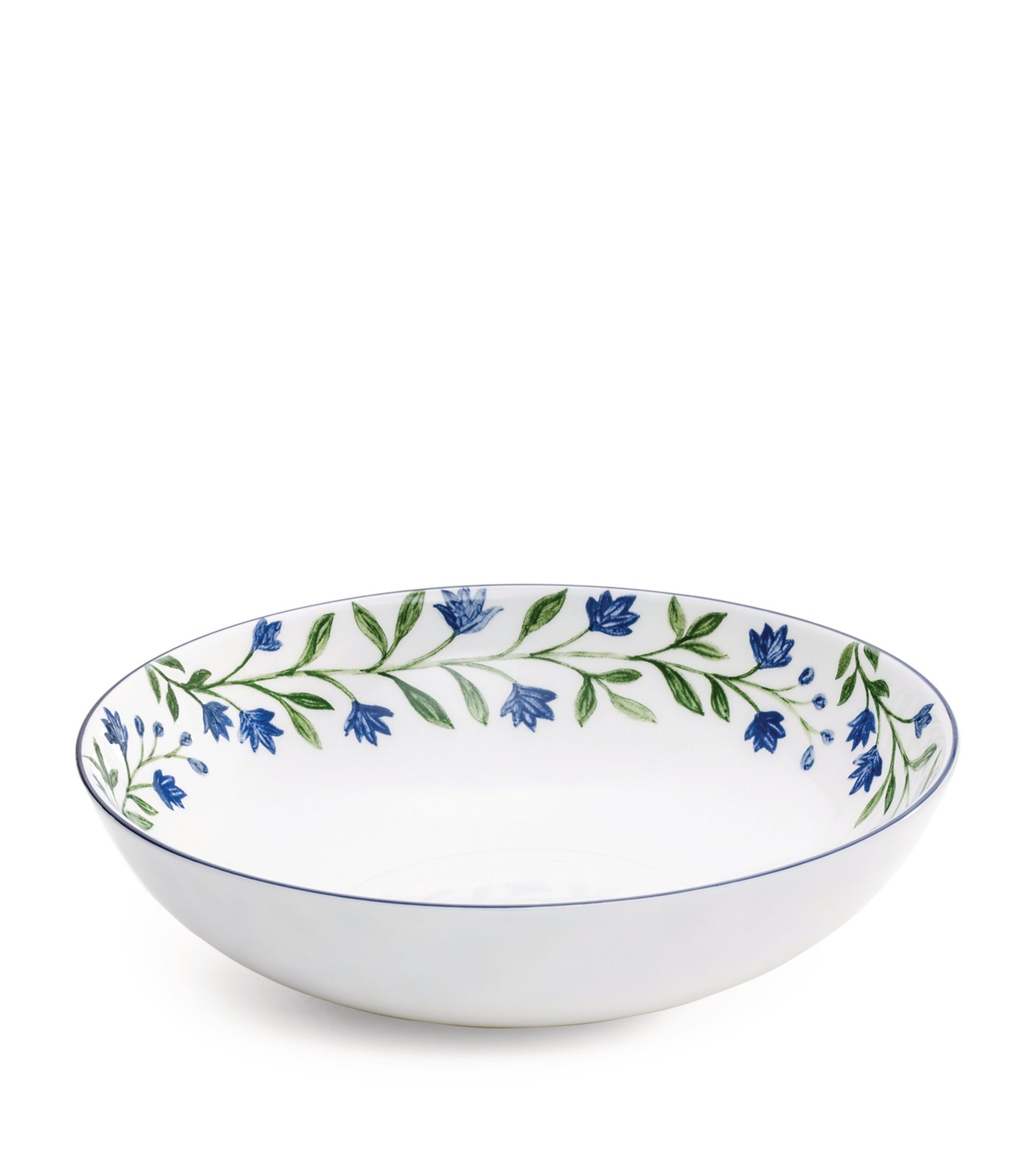 Marguerite 8" Pasta Bowl Blue