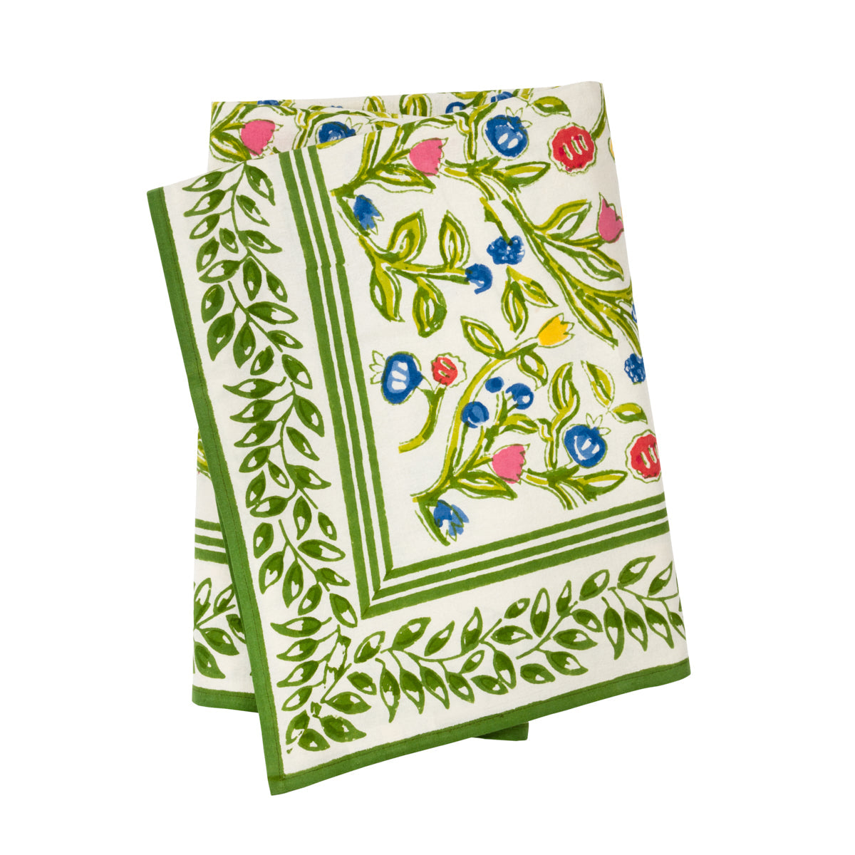 Nina Campbell Tablecloth Emma 60x90 Inches against a white background