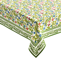Nina Campbell Tablecloth Emma 60x90 Inches against a white background