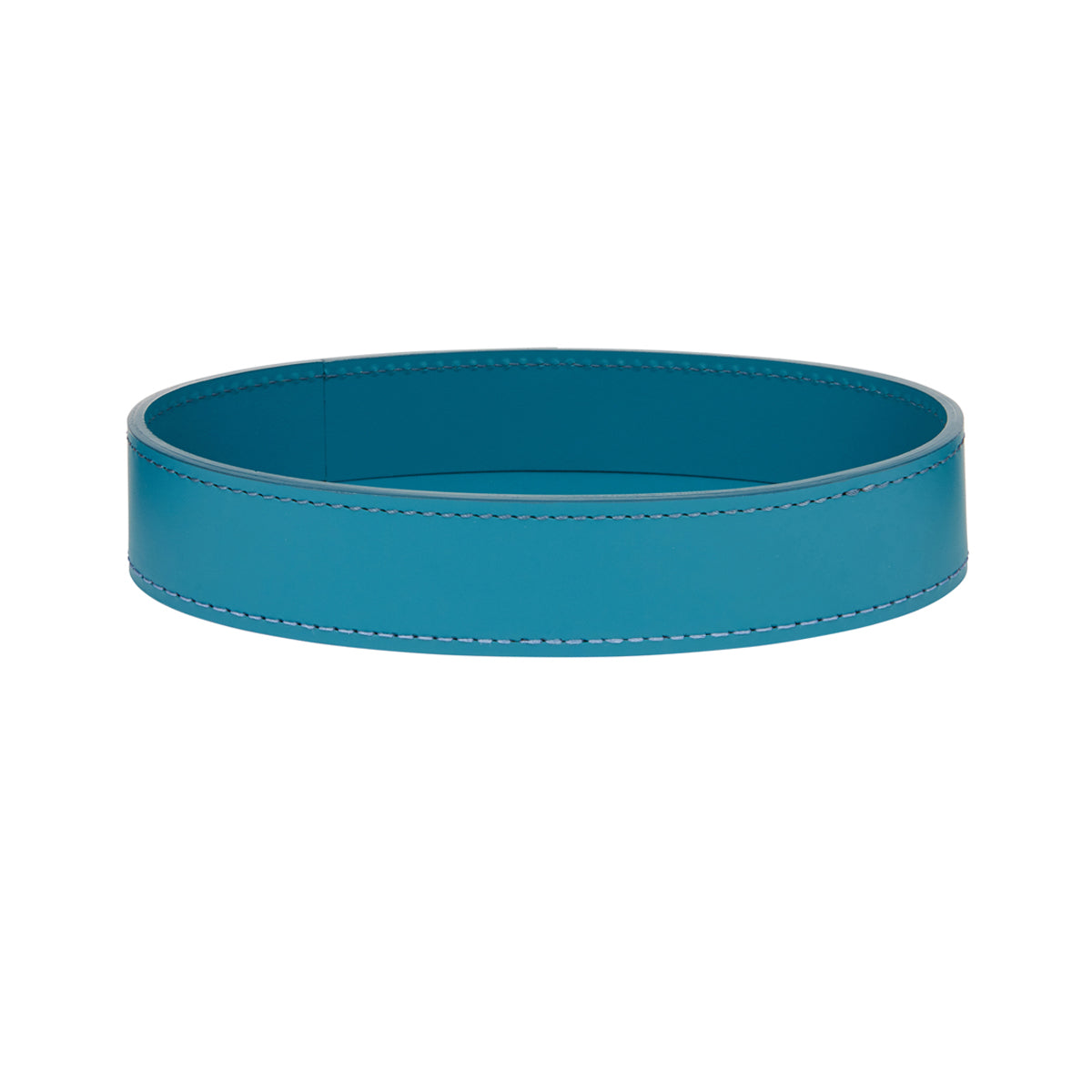 Omega Valet Tray Oval Small Petrol Blue