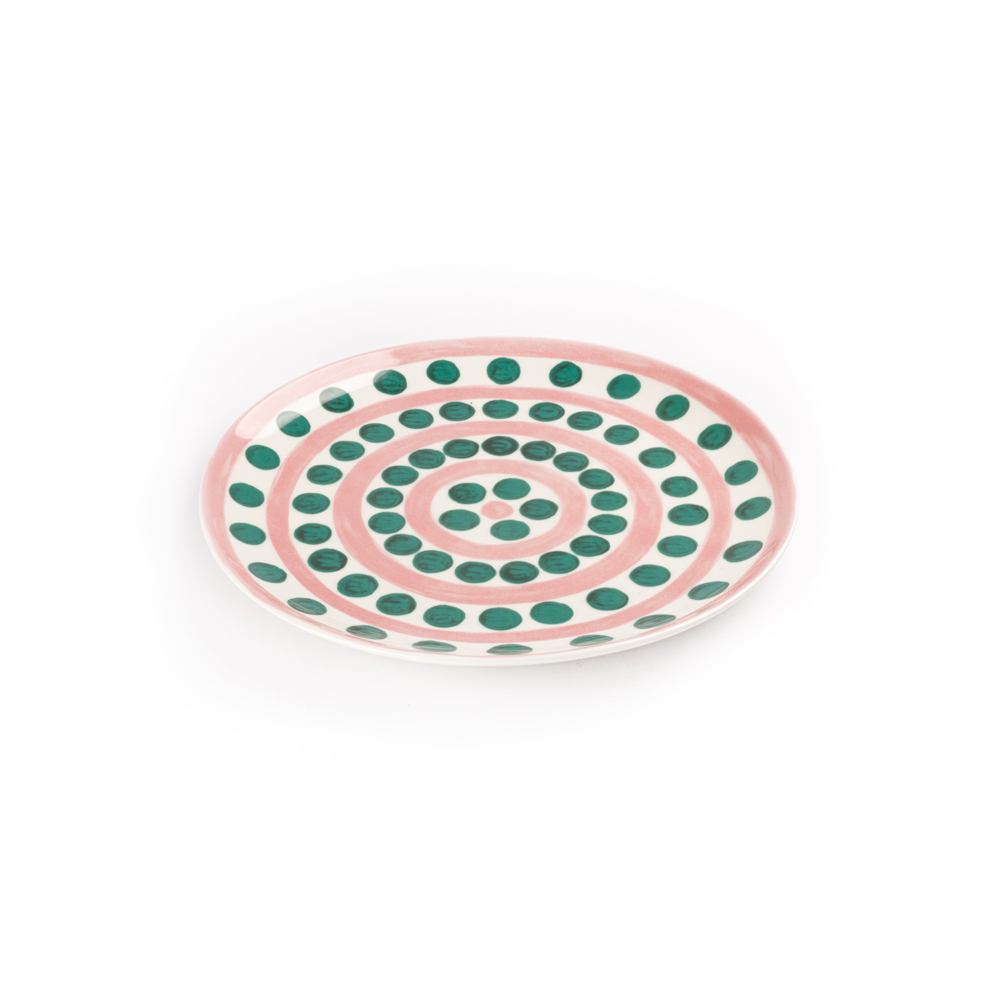 Symi Charger Dinner Plate 31cm Pink/Green