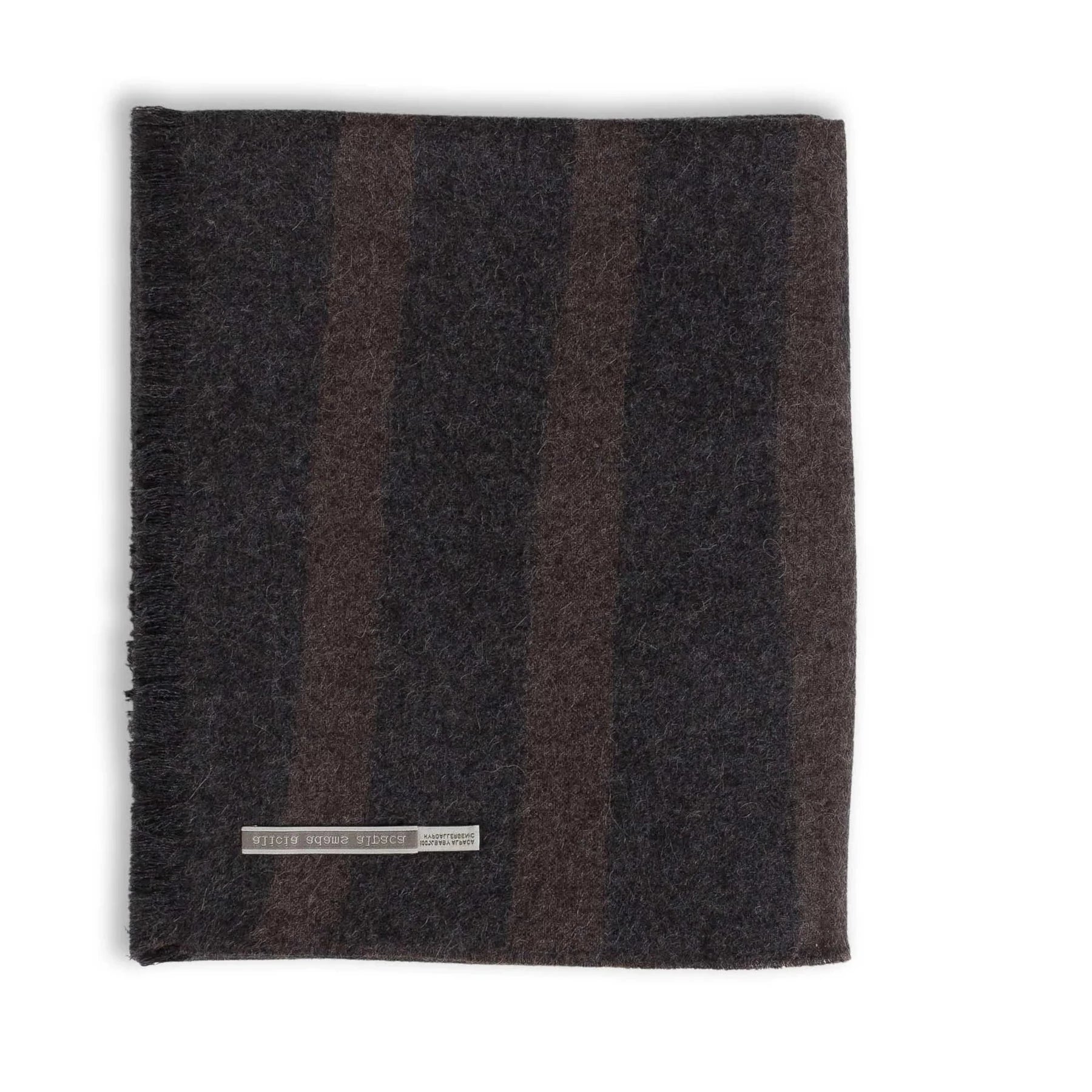 Throw Zebra Dark Taupe/Charcoal
