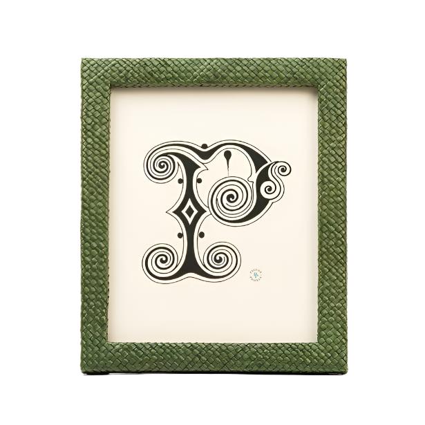 Uvita Frame Pandan Dark Green 8x10