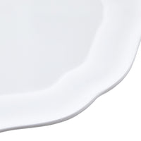 Melamine Salad Plate Basque White