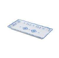 Melamine Biscuit Tray - Moroccan Blue