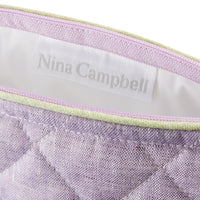 Nina Campbell Brush Bag - Amethyst/Peridot