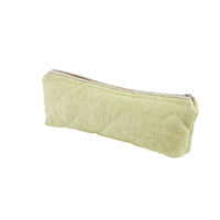Nina Campbell Brush Bag Peridot/Grey against a white background